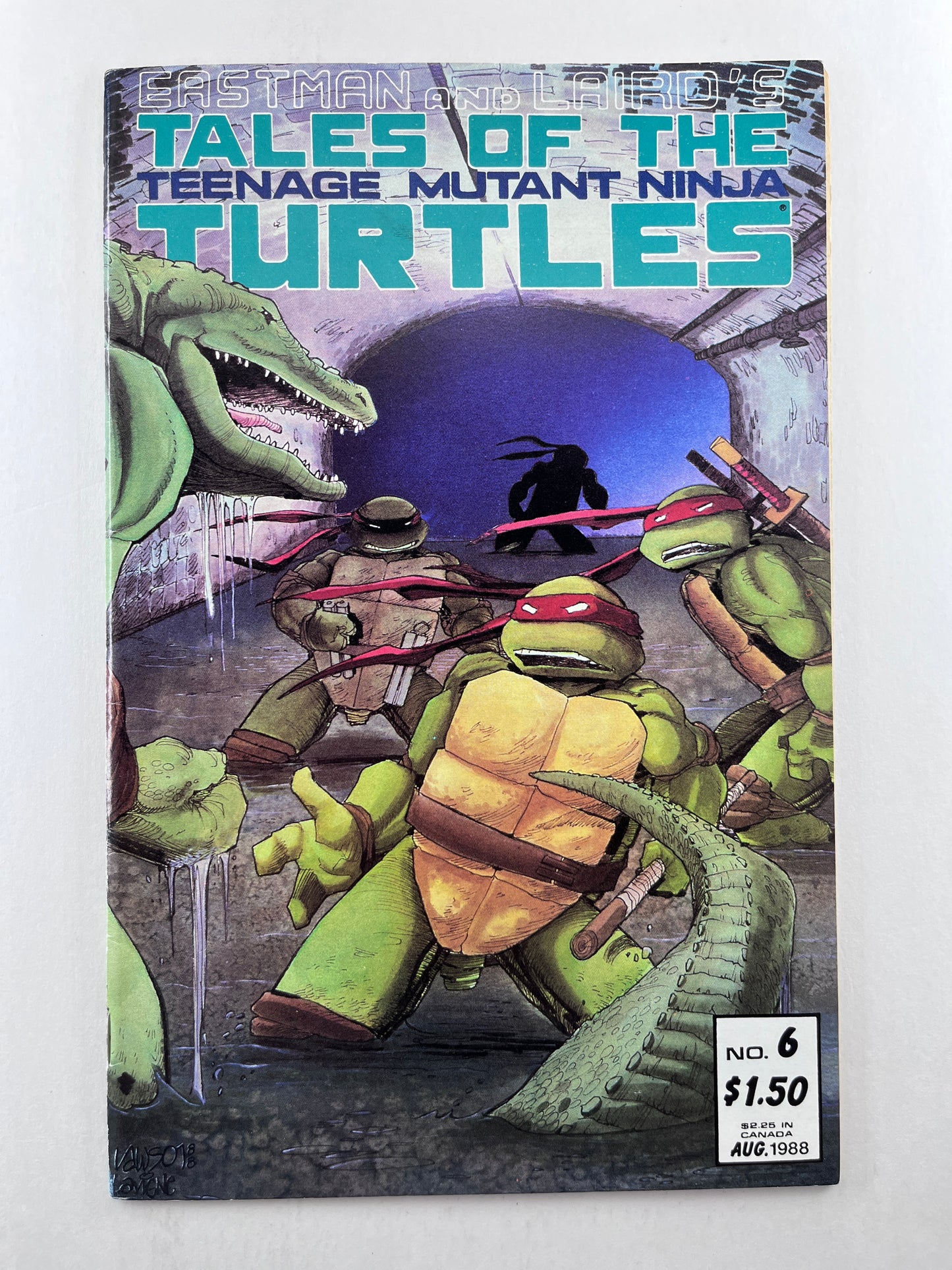 Tales of the Teenage Mutant Ninja Turtles #6 (Aug 1988)