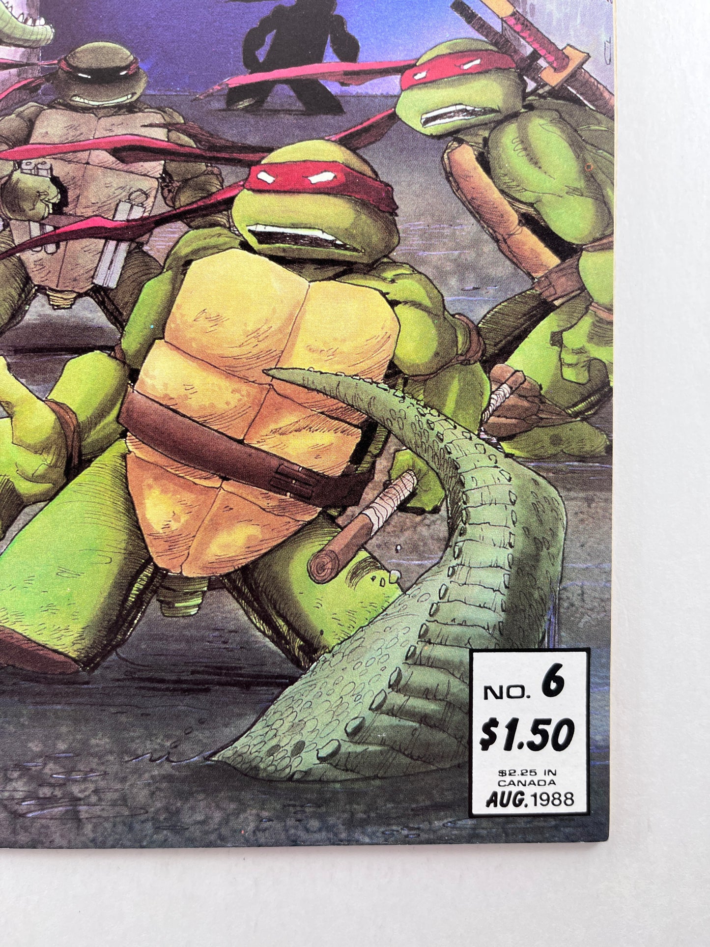 Tales of the Teenage Mutant Ninja Turtles #6 (Aug 1988)