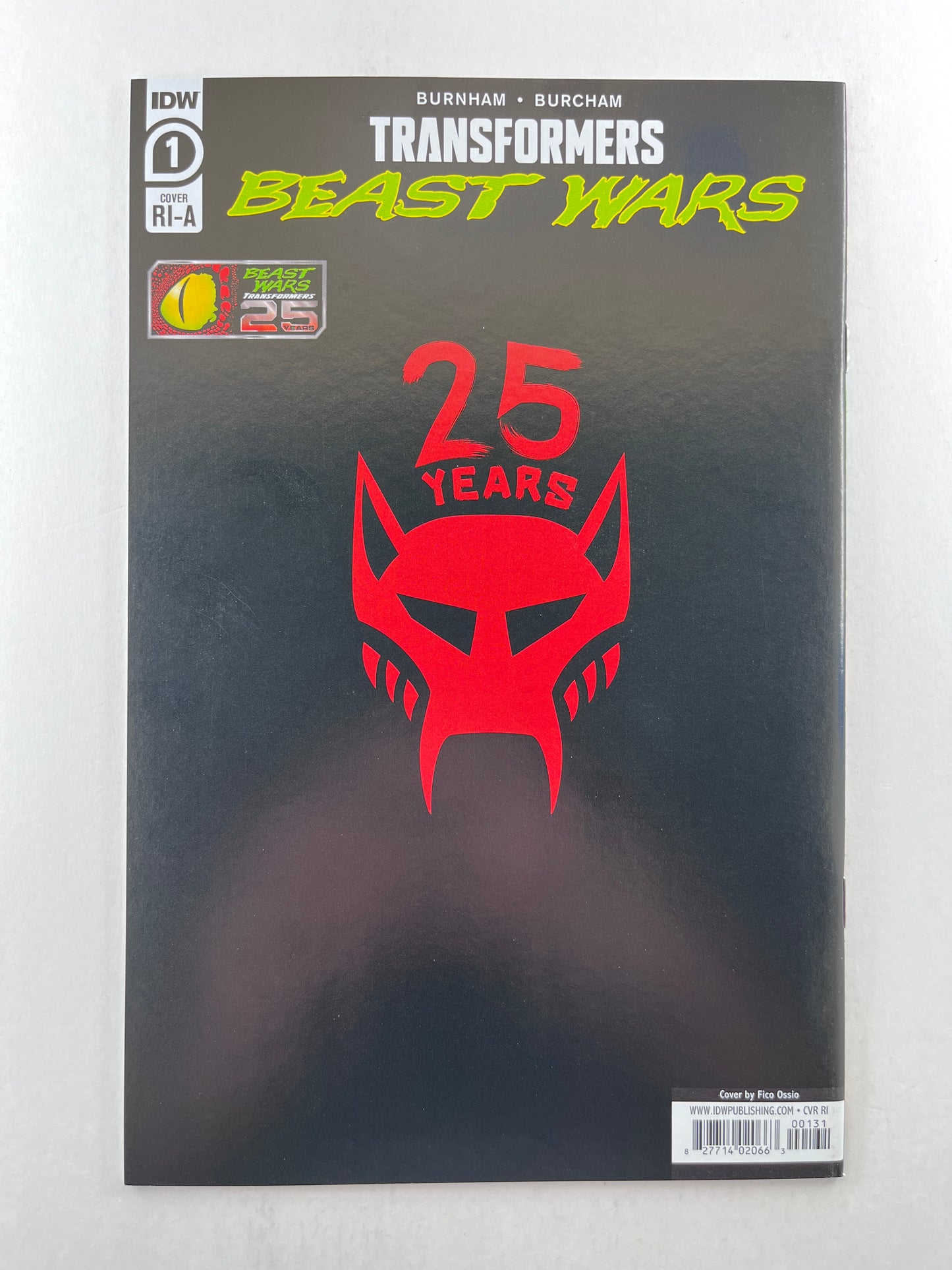 Transformers: Beast Wars #1 1:10 Fico Ossio Variant Edition A (Feb 2021)