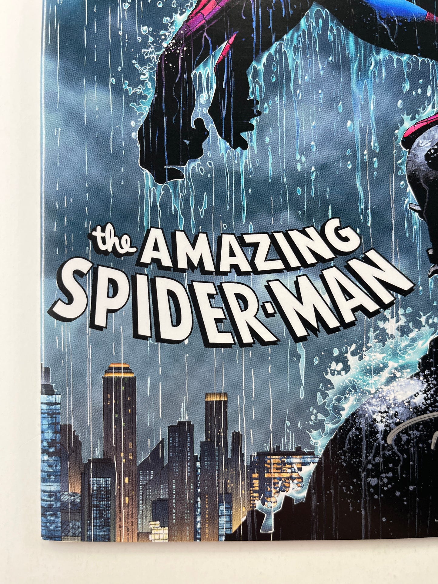 The Amazing Spider-Man #26 Spectral Comics Tyler Kirkham Variant (Jul 2023) (Signed by John Romita Jr. with COA)