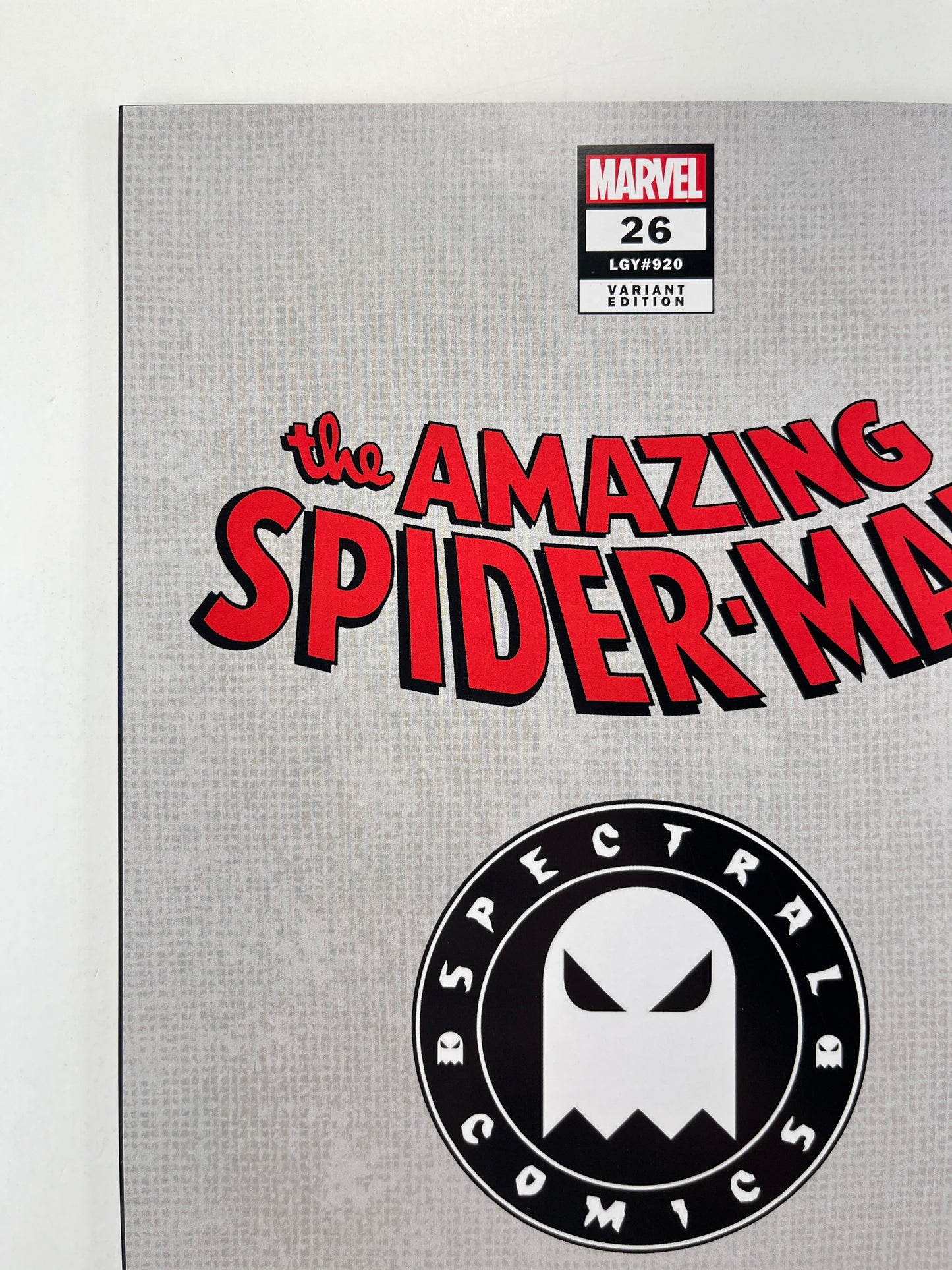 The Amazing Spider-Man #26 Spectral Comics Tyler Kirkham Variant (Jul 2023) (Signed by John Romita Jr. with COA)