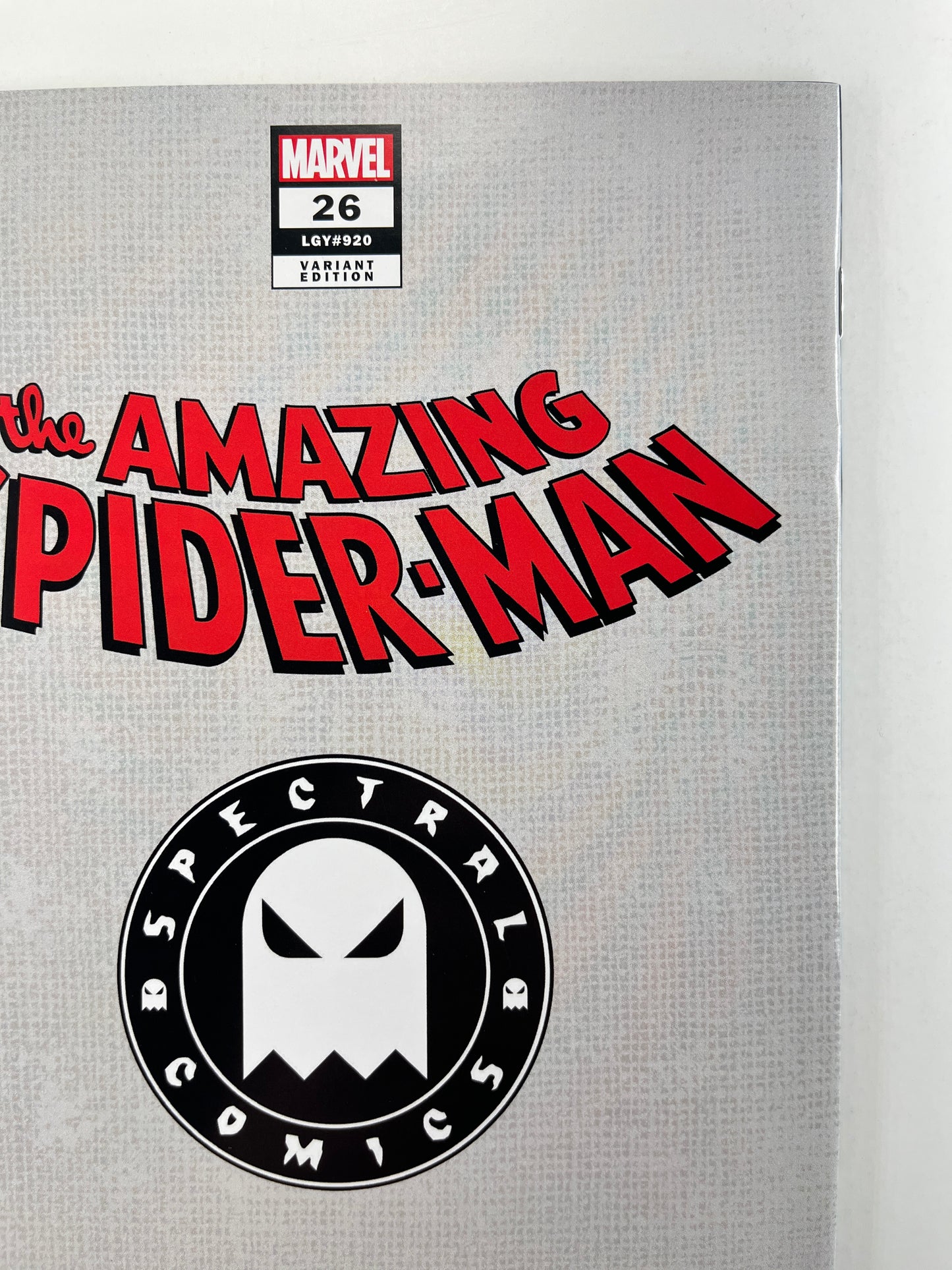 The Amazing Spider-Man #26 Spectral Comics Tyler Kirkham Variant (Jul 2023) (Signed by John Romita Jr. with COA)