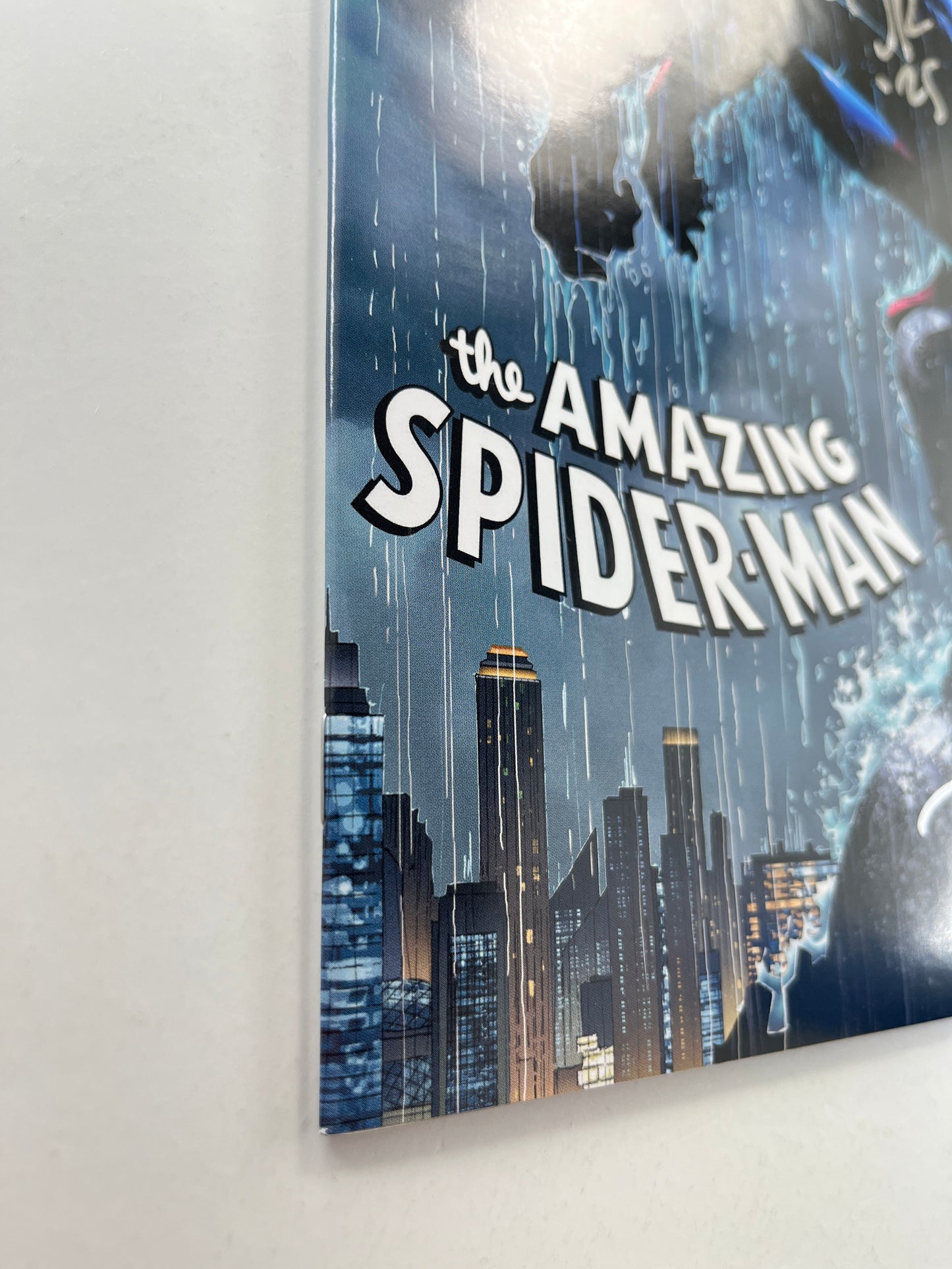 The Amazing Spider-Man #26 Spectral Comics Tyler Kirkham Variant (Jul 2023) (Signed by John Romita Jr. with COA)