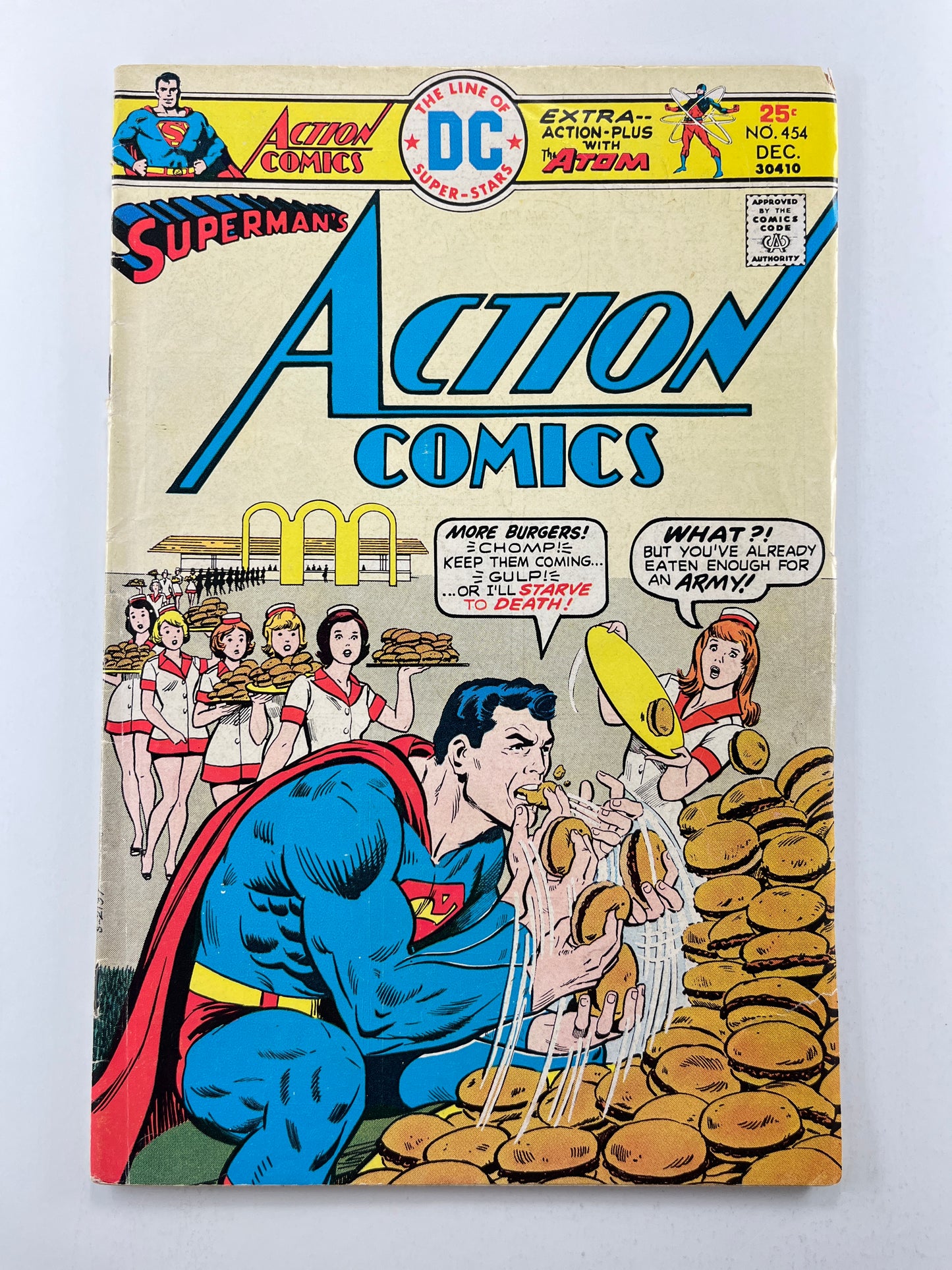 Action Comics #454 Set Original and Facsimile Foil (Aug 1975)