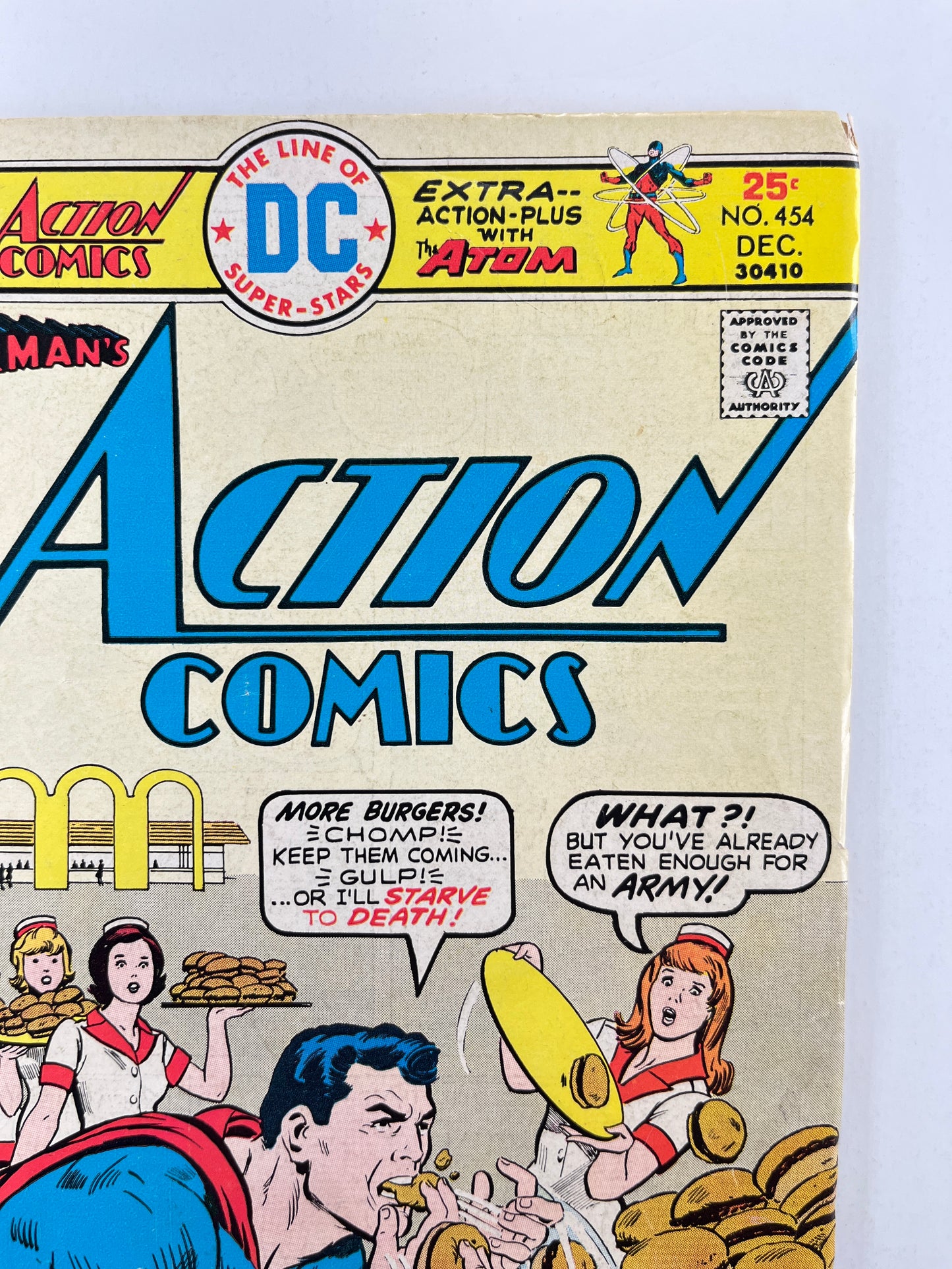 Action Comics #454 Set Original and Facsimile Foil (Aug 1975)