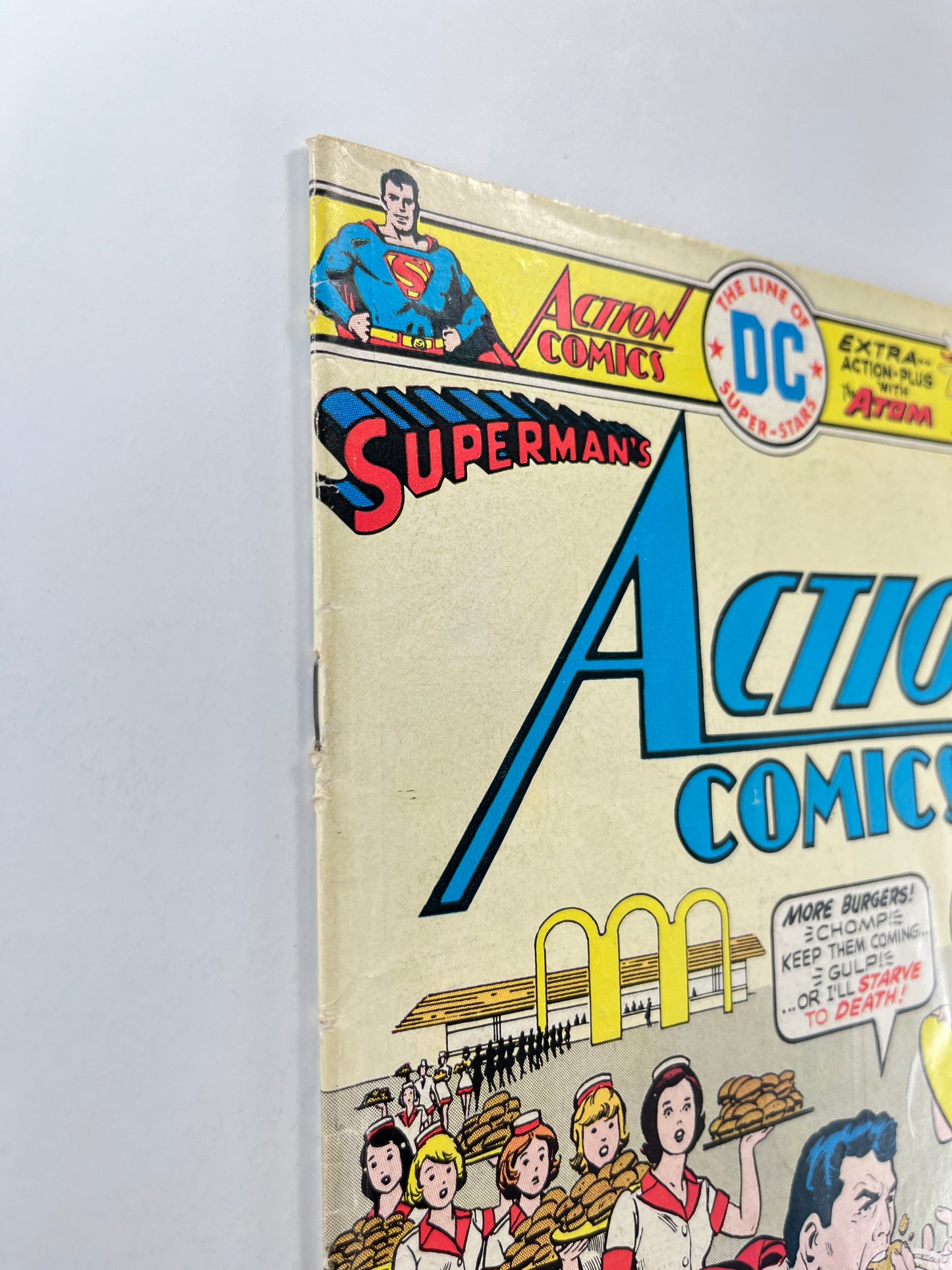 Action Comics #454 Set Original and Facsimile Foil (Aug 1975)