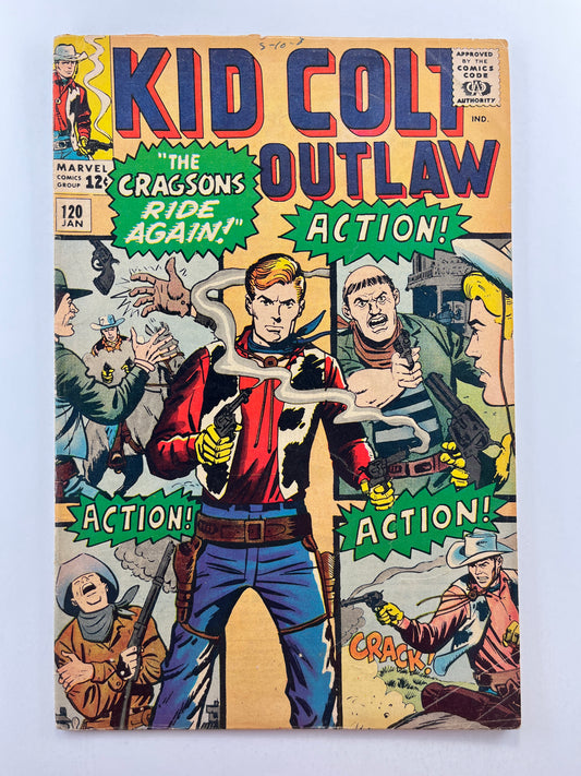 Kid Colt Outlaw #120 (Jan 1965)