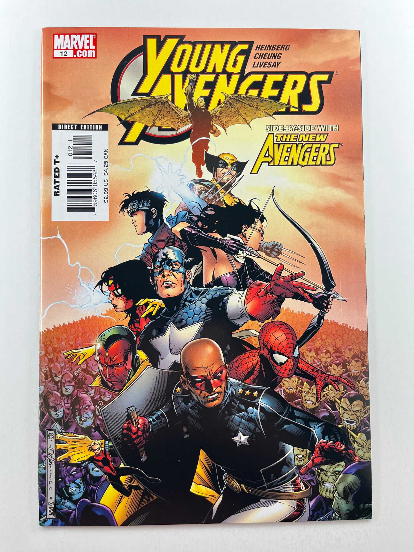 Young Avengers #12 (Aug 2006) (1st Kate as Hawkeye)