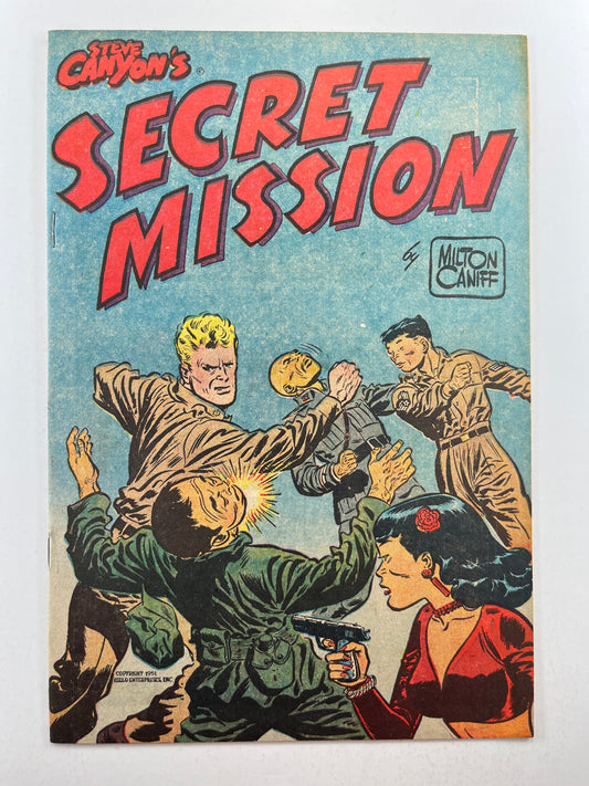 Steve Canyon's Secret Mission By Milton Caniff (Jan 1951)