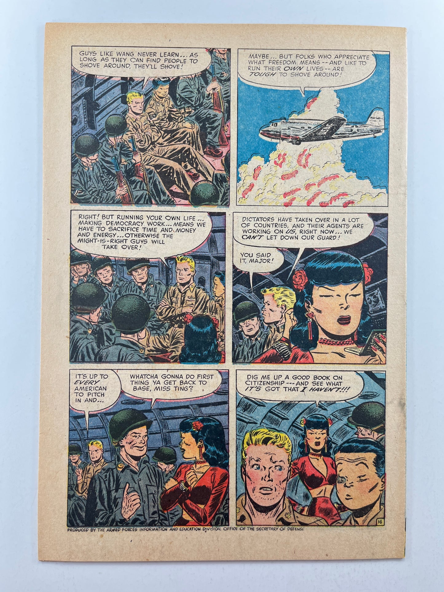 Steve Canyon's Secret Mission By Milton Caniff (Jan 1951)