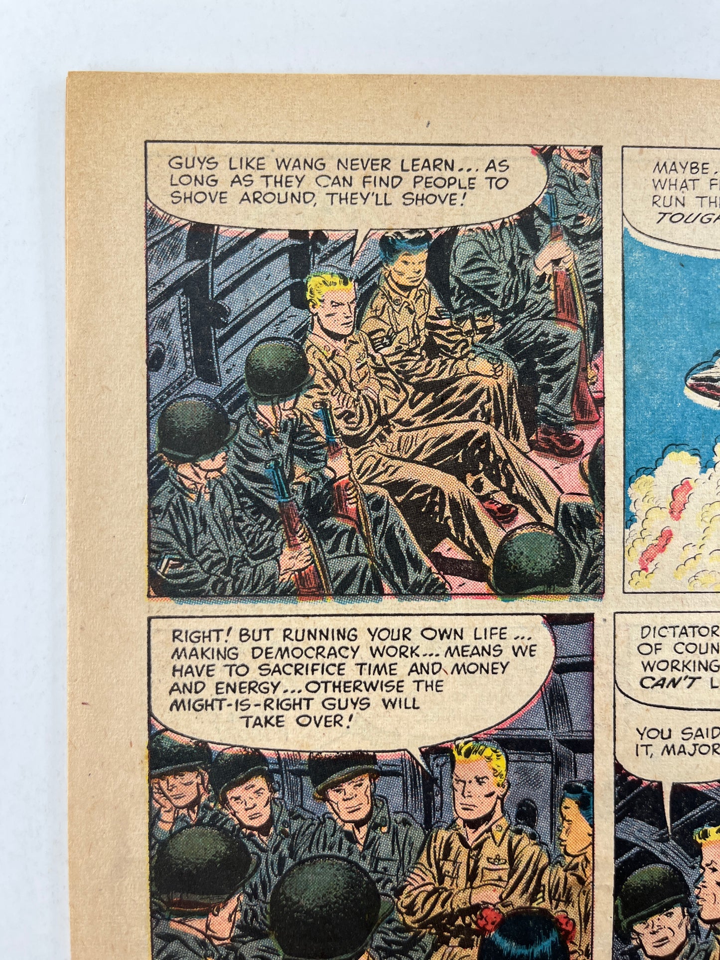 Steve Canyon's Secret Mission By Milton Caniff (Jan 1951)