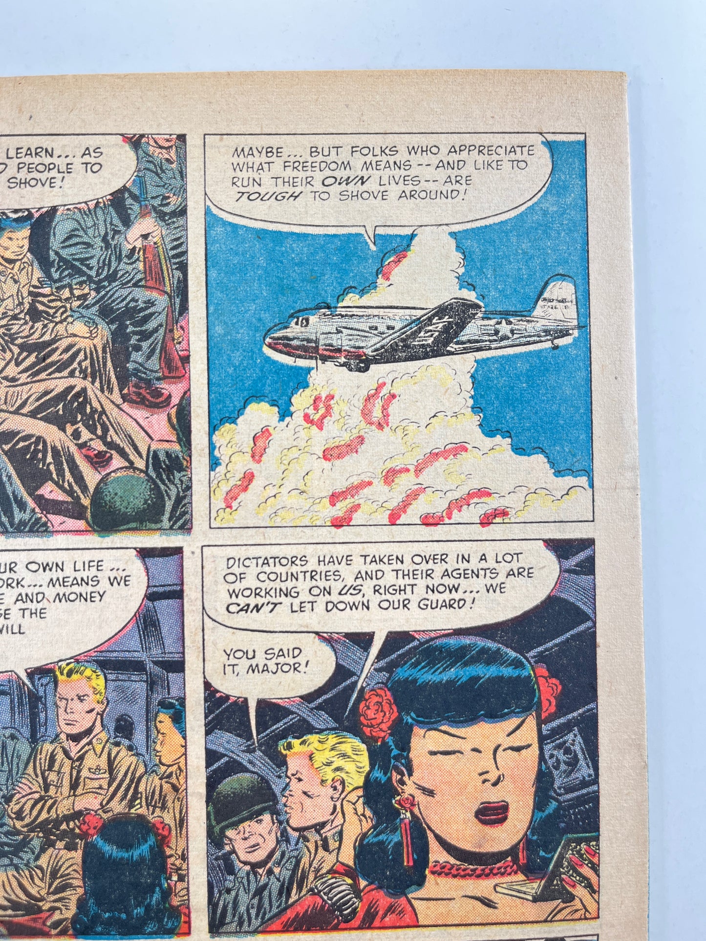 Steve Canyon's Secret Mission By Milton Caniff (Jan 1951)