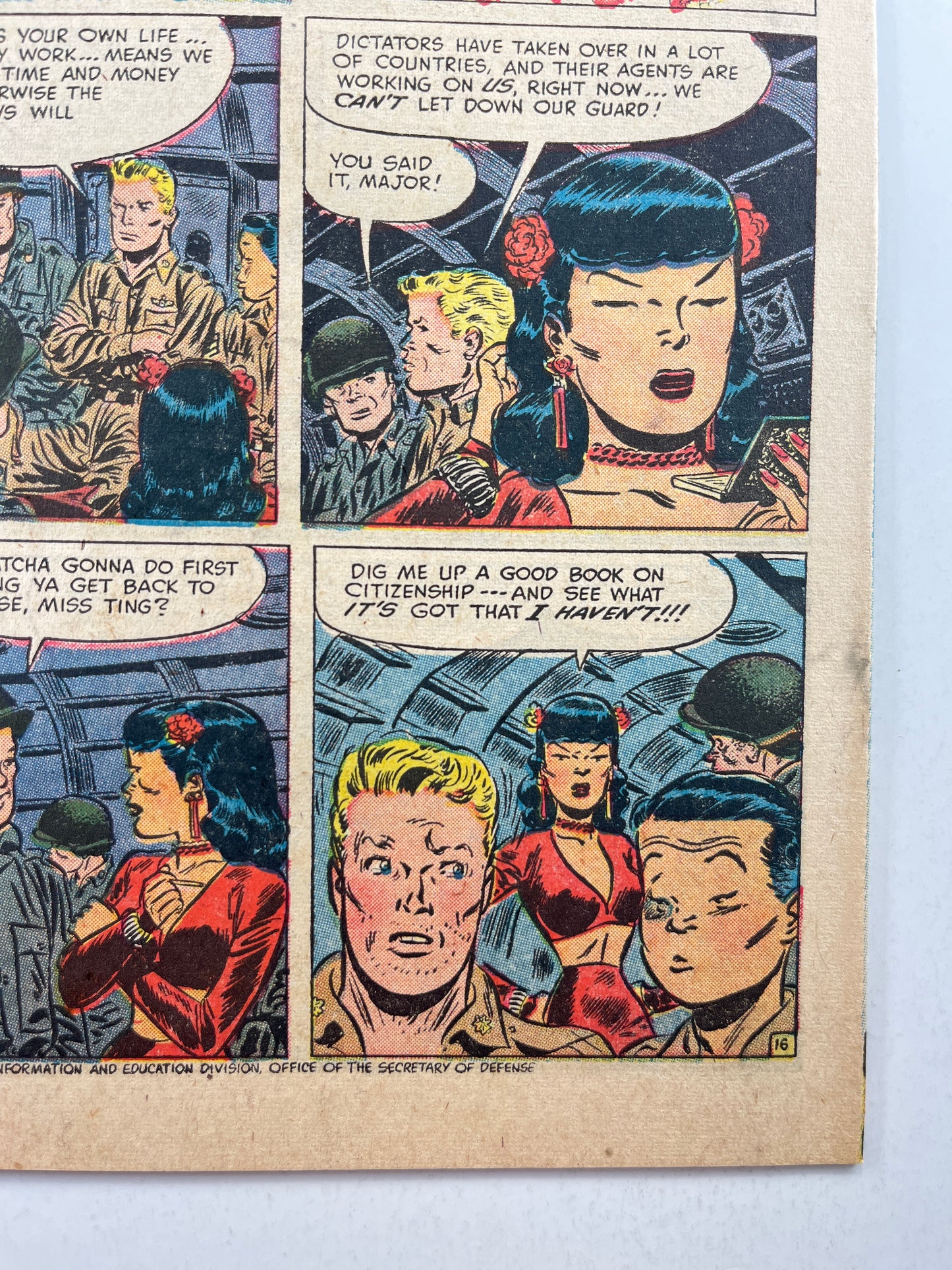 Steve Canyon's Secret Mission By Milton Caniff (Jan 1951)