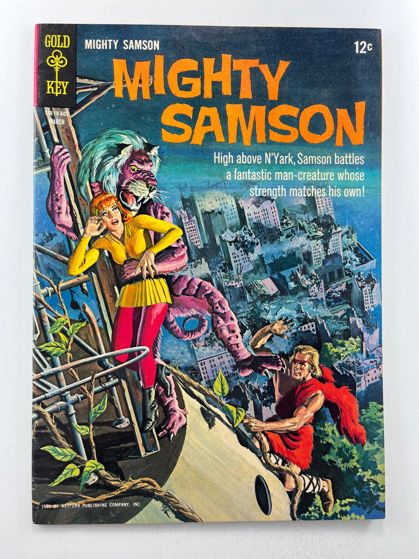 Mighty Samson #5, 15, 16, 18 & 31 Set (1964-1976)