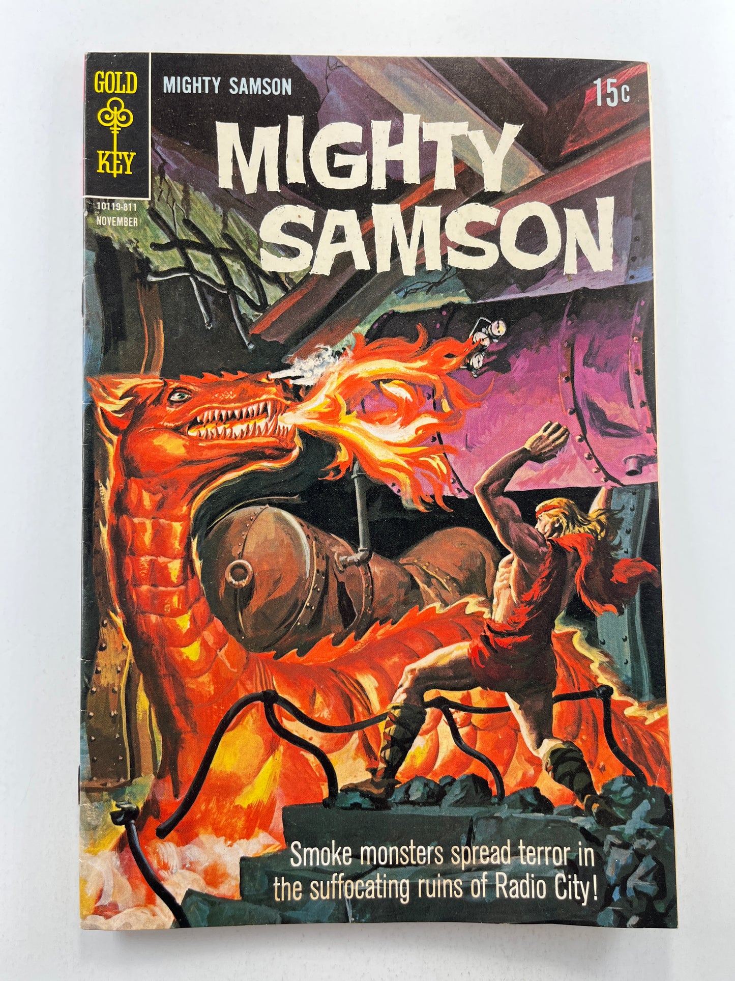 Mighty Samson #5, 15, 16, 18 & 31 Set (1964-1976)