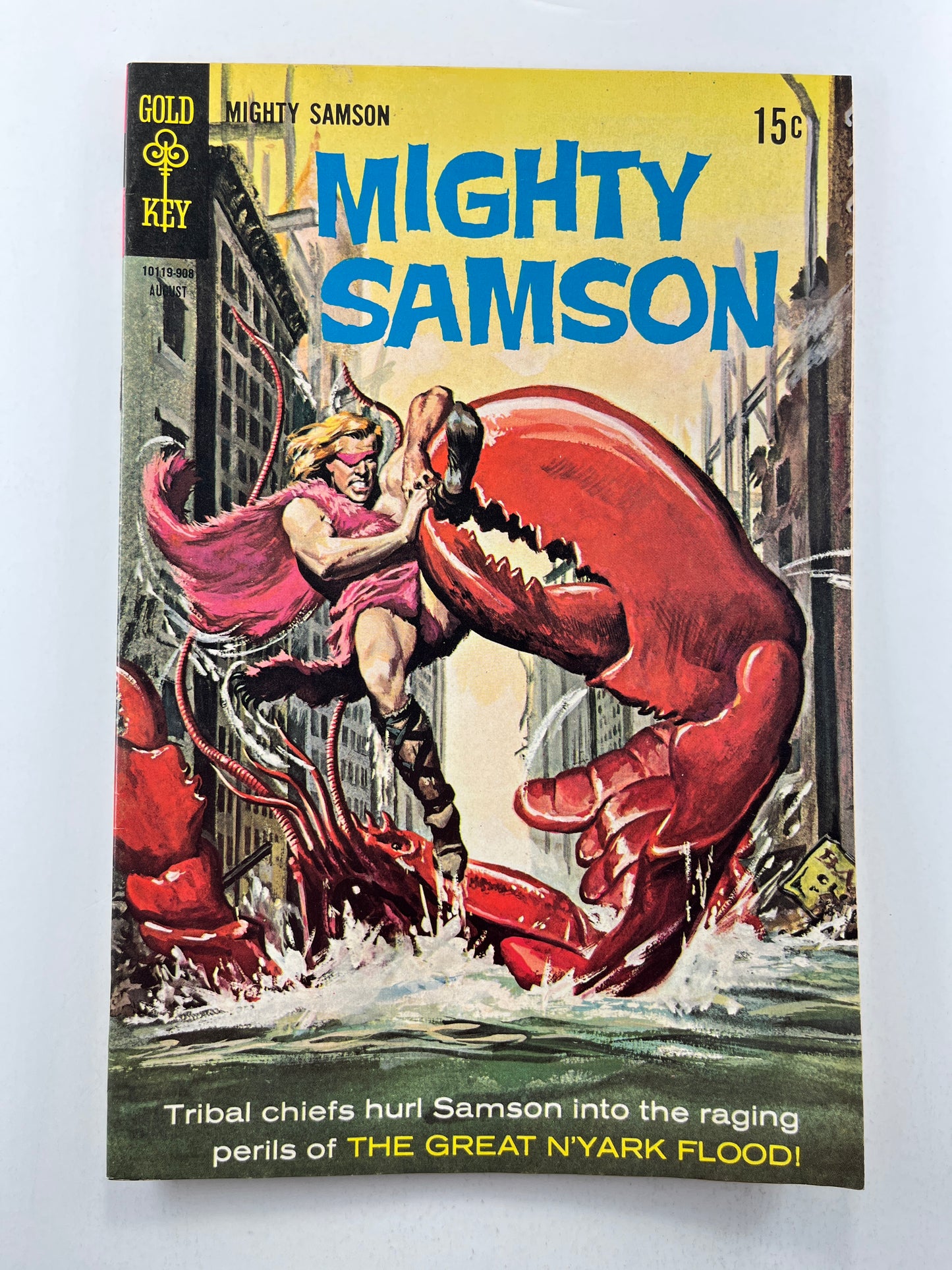 Mighty Samson #5, 15, 16, 18 & 31 Set (1964-1976)