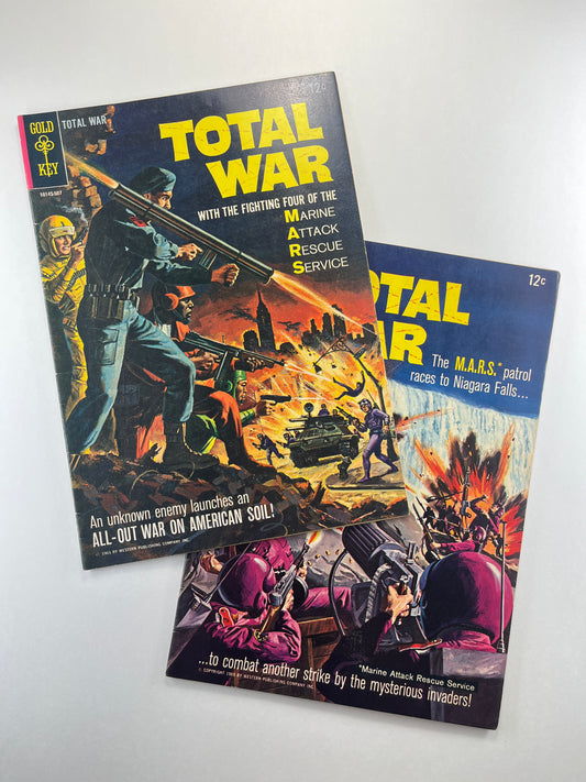 Total War #1 & 2 Set (1965)