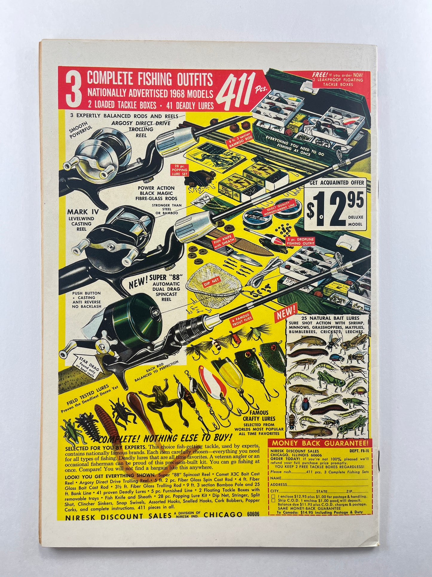 The Wild, Wild West #3, 4, 5 & 6 Set (1968-1969)