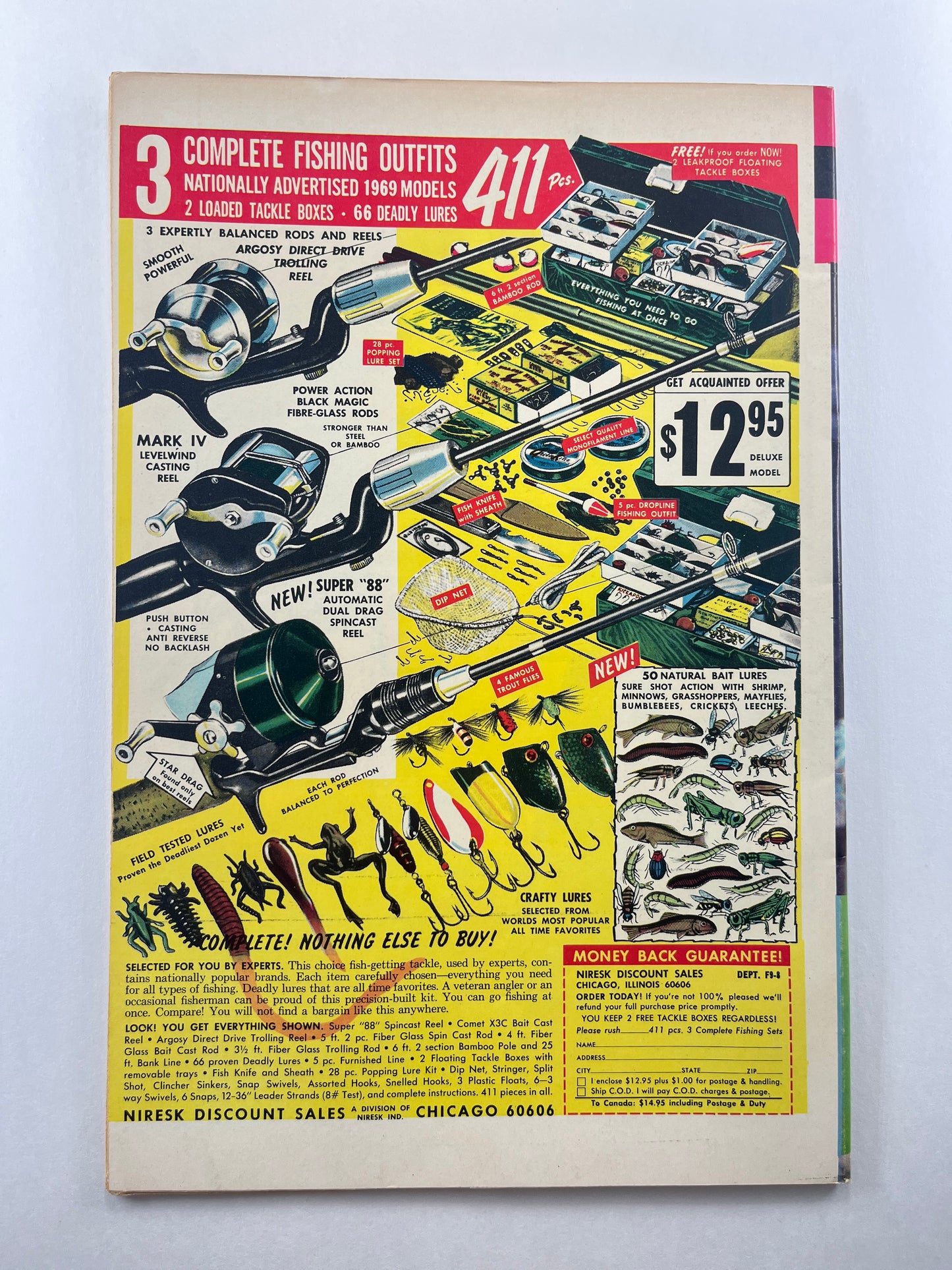The Wild, Wild West #3, 4, 5 & 6 Set (1968-1969)