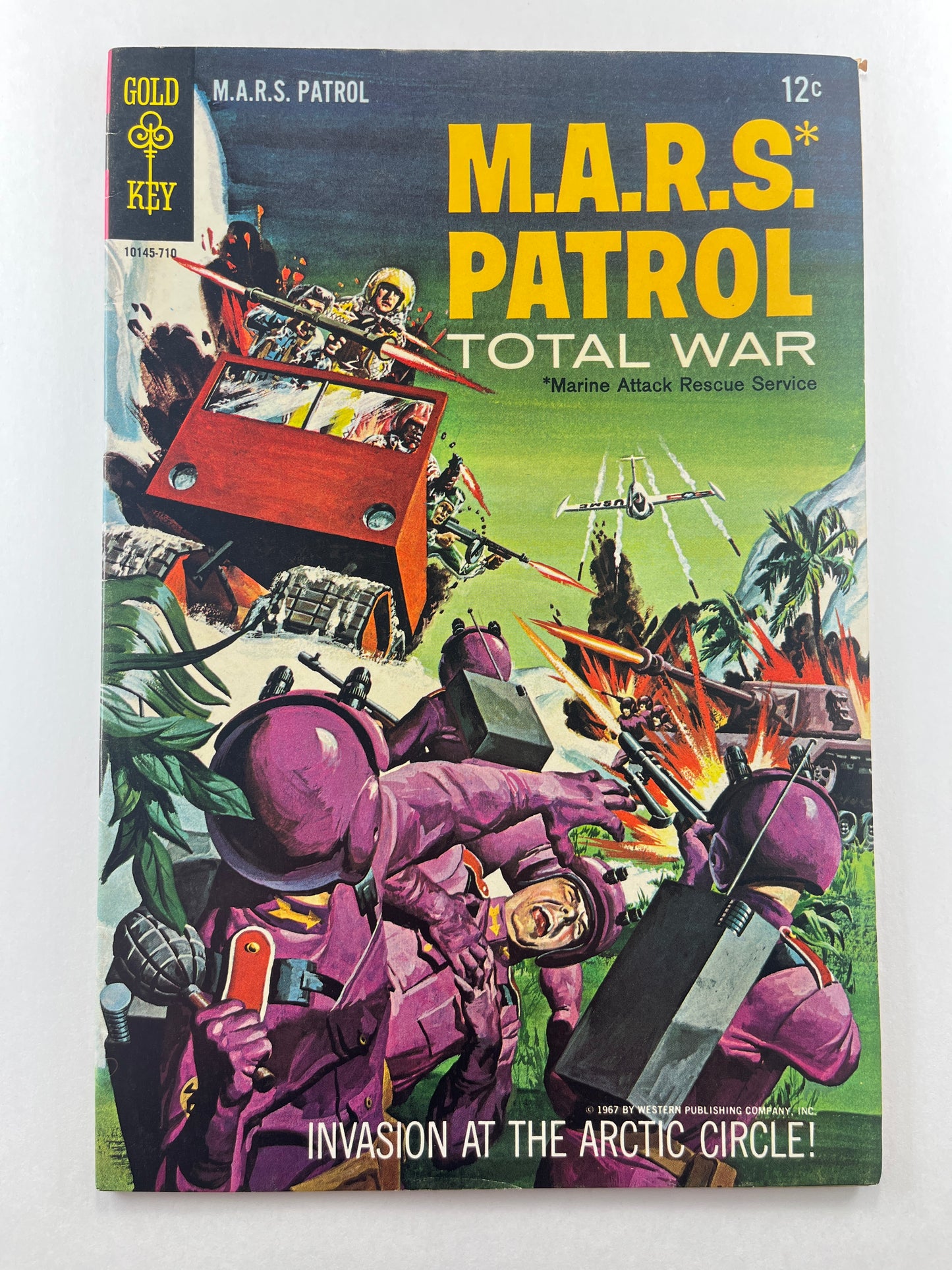M.A.R.S. Patrol Total War #3-10 Set (1966-1969)