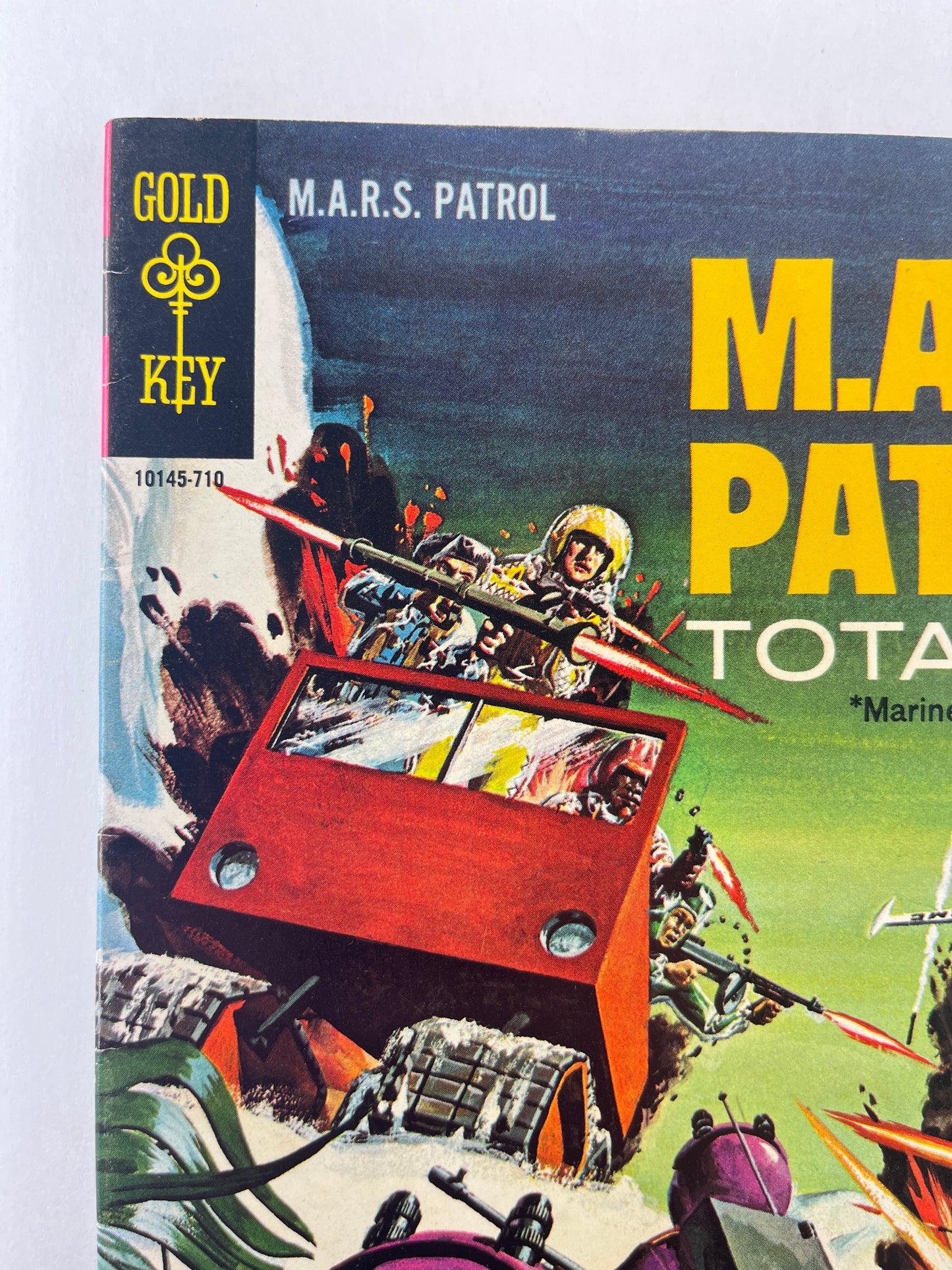M.A.R.S. Patrol Total War #3-10 Set (1966-1969)
