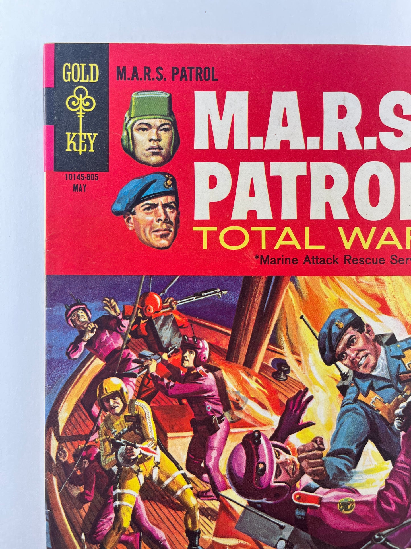 M.A.R.S. Patrol Total War #3-10 Set (1966-1969)