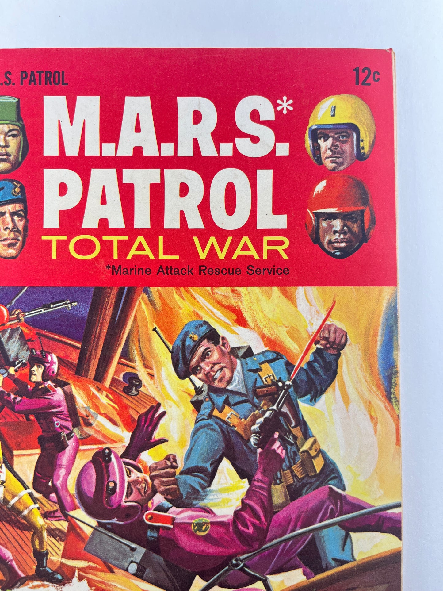 M.A.R.S. Patrol Total War #3-10 Set (1966-1969)