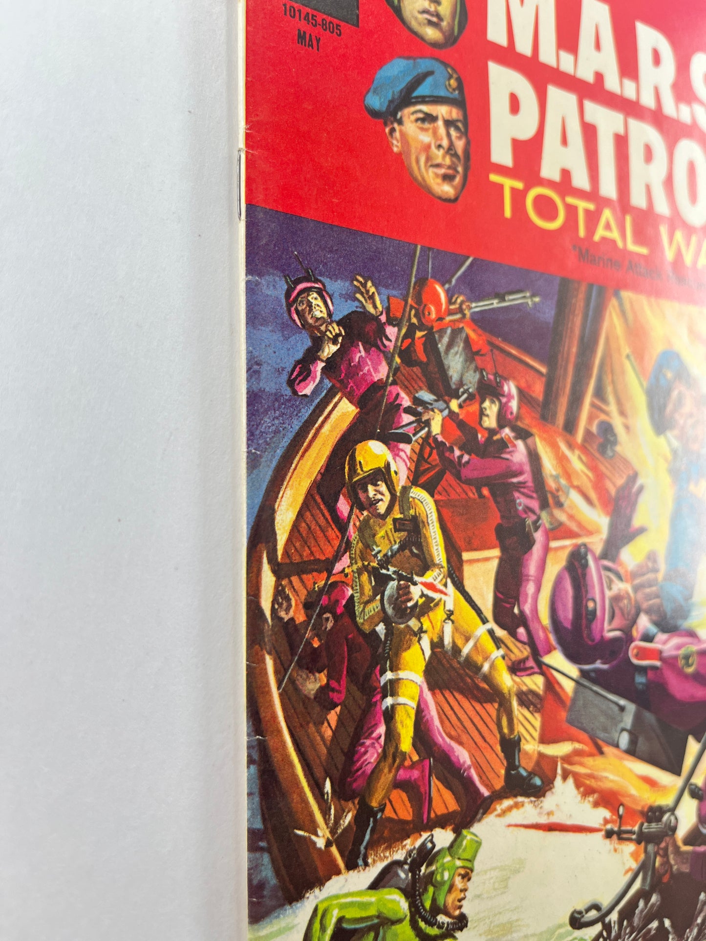 M.A.R.S. Patrol Total War #3-10 Set (1966-1969)