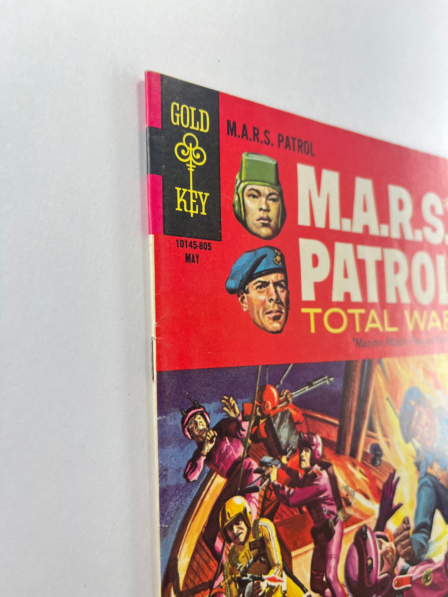 M.A.R.S. Patrol Total War #3-10 Set (1966-1969)