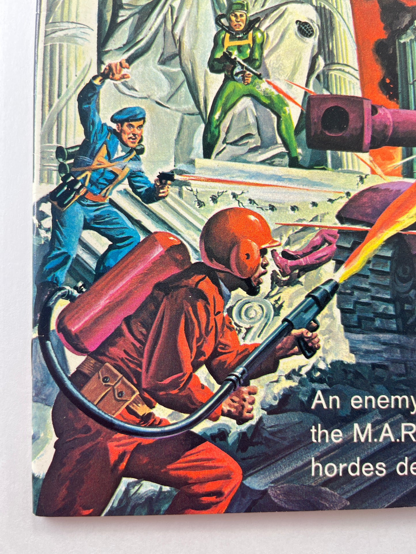 M.A.R.S. Patrol Total War #3-10 Set (1966-1969)