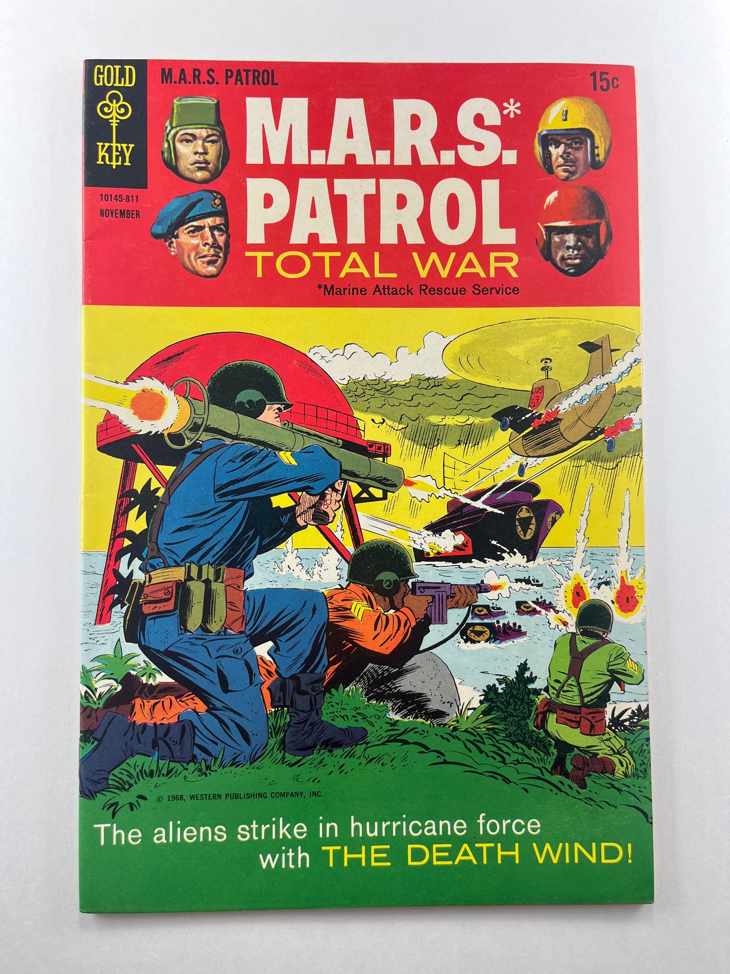 M.A.R.S. Patrol Total War #3-10 Set (1966-1969)