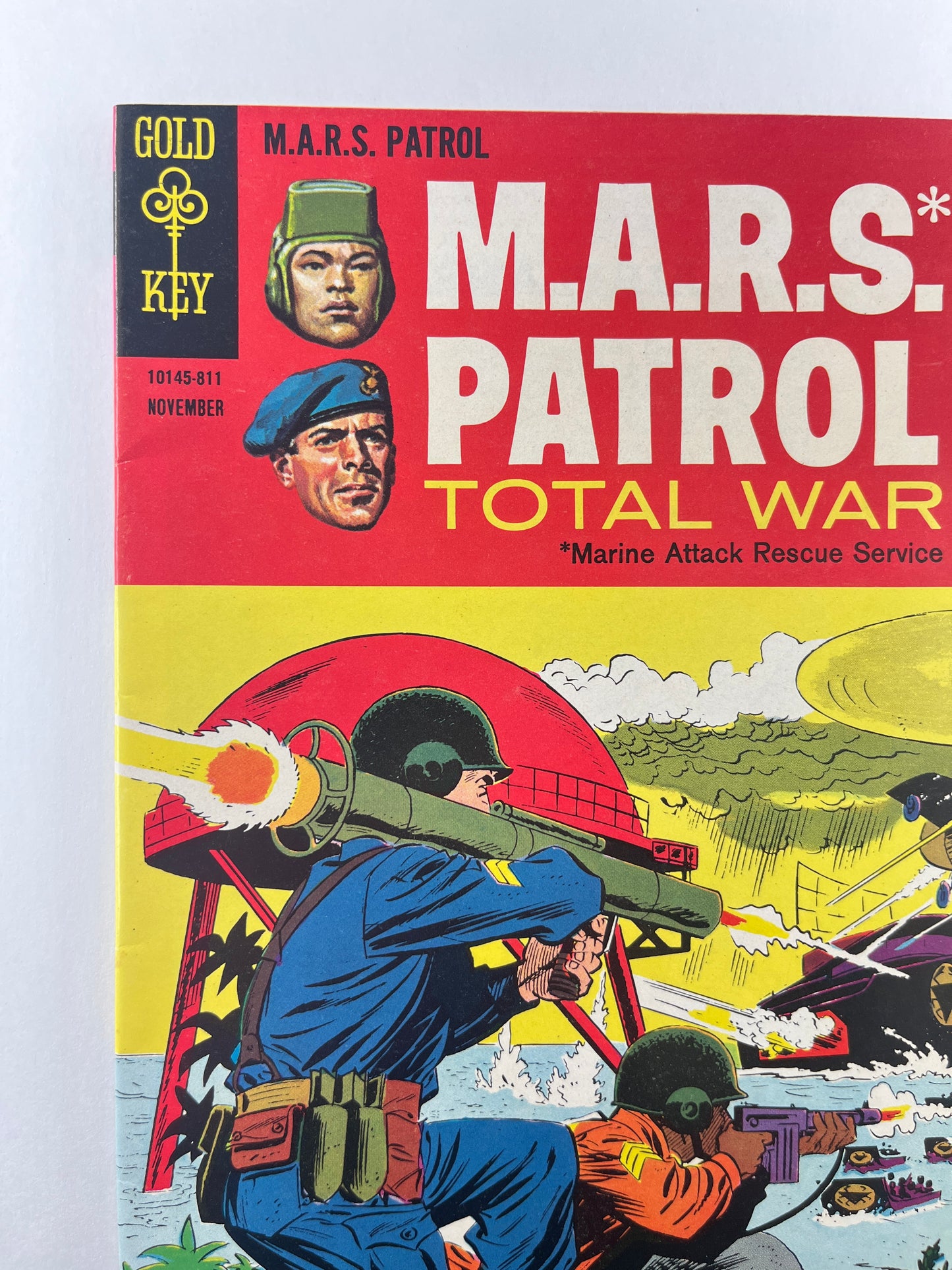 M.A.R.S. Patrol Total War #3-10 Set (1966-1969)