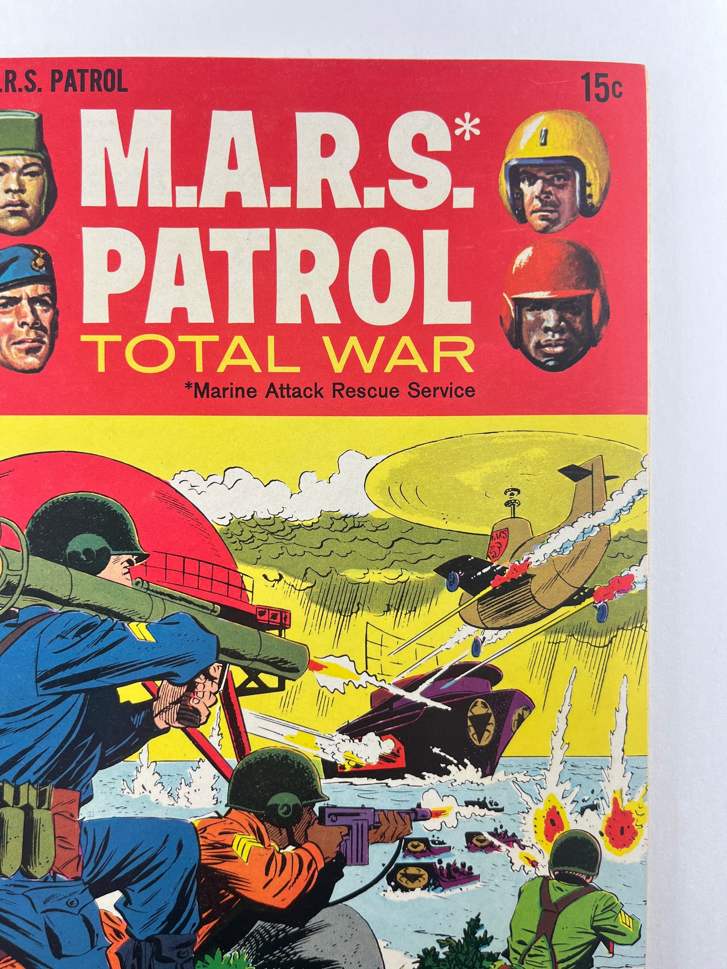 M.A.R.S. Patrol Total War #3-10 Set (1966-1969)