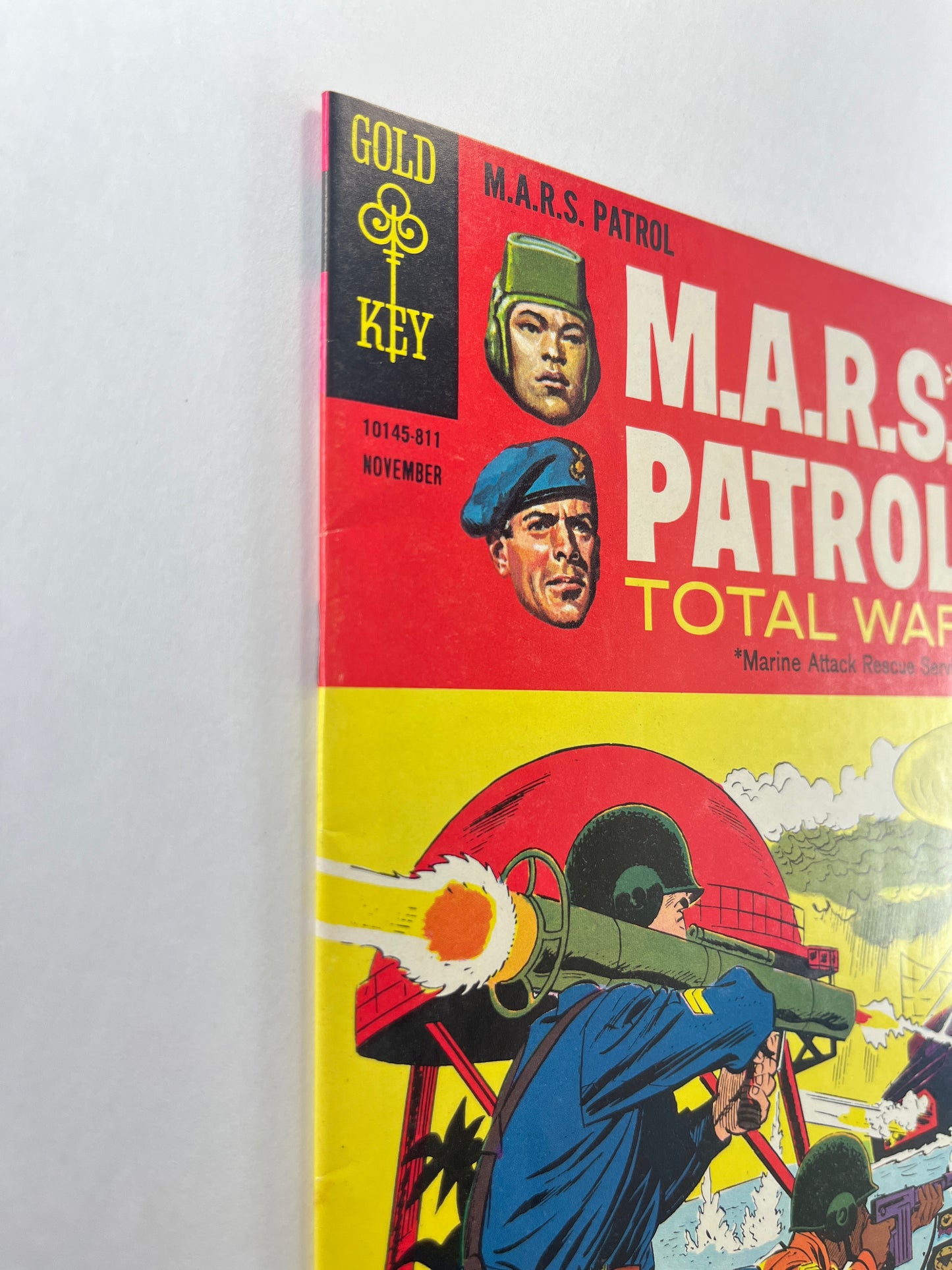 M.A.R.S. Patrol Total War #3-10 Set (1966-1969)