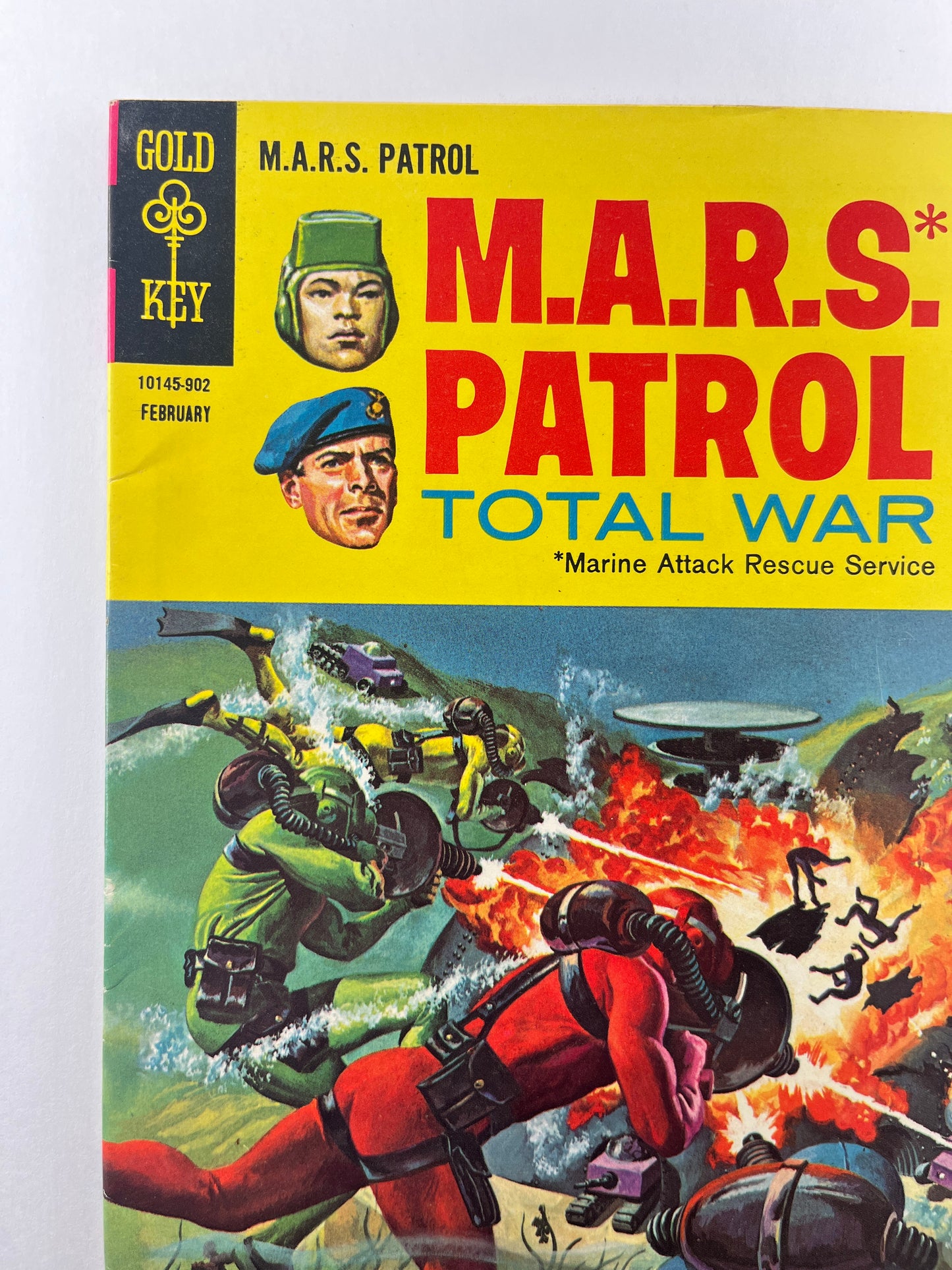 M.A.R.S. Patrol Total War #3-10 Set (1966-1969)