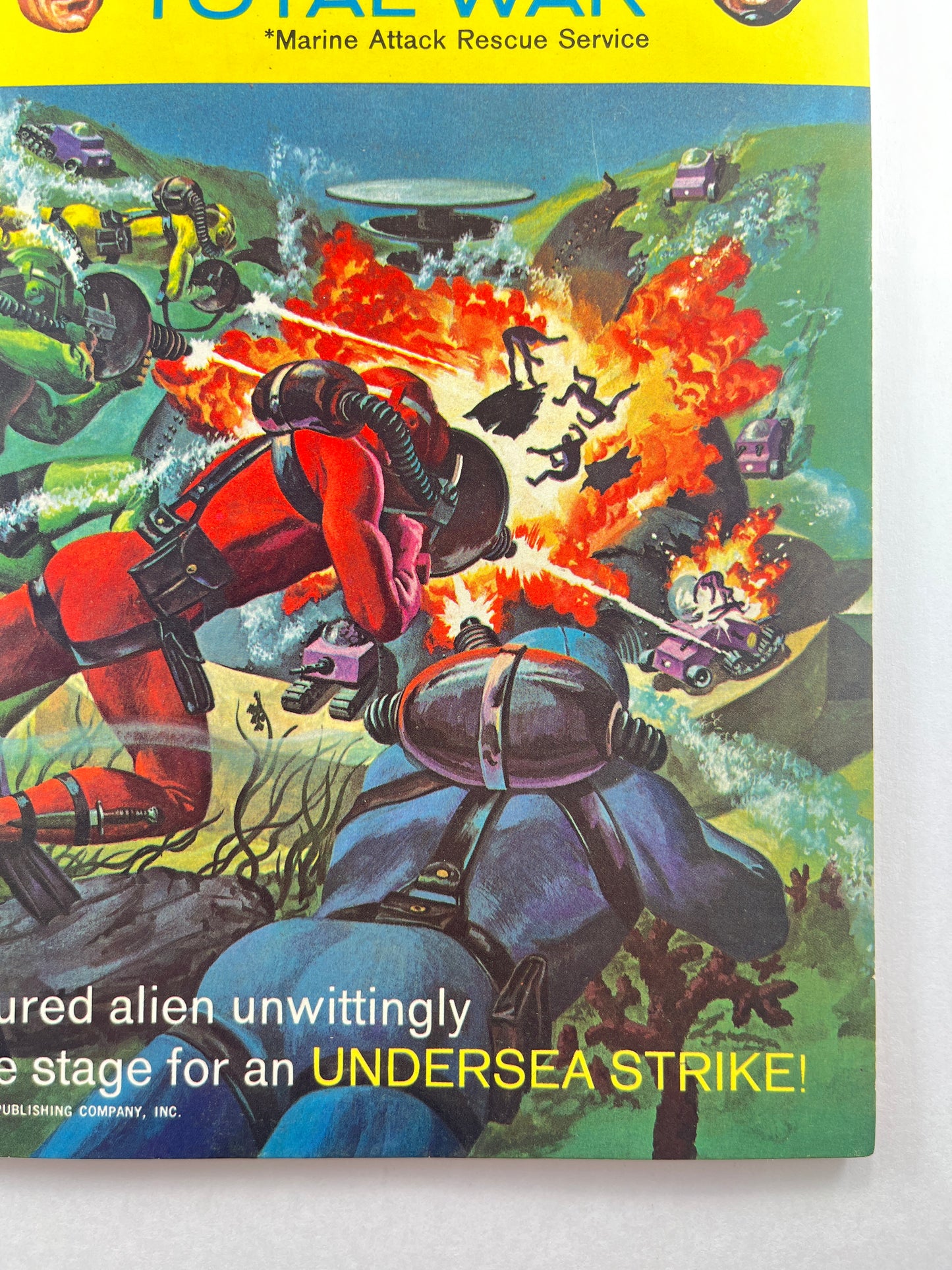 M.A.R.S. Patrol Total War #3-10 Set (1966-1969)