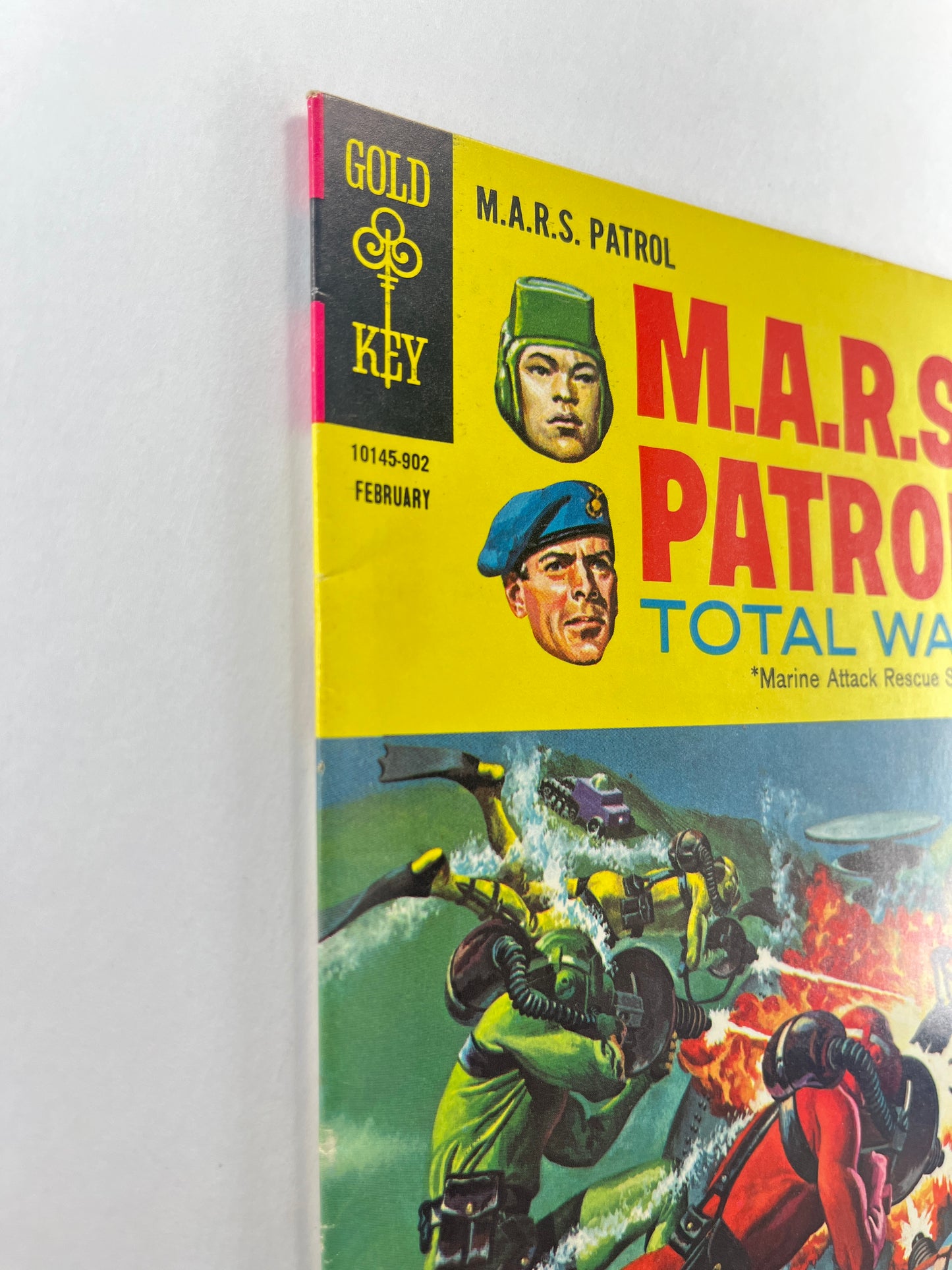 M.A.R.S. Patrol Total War #3-10 Set (1966-1969)