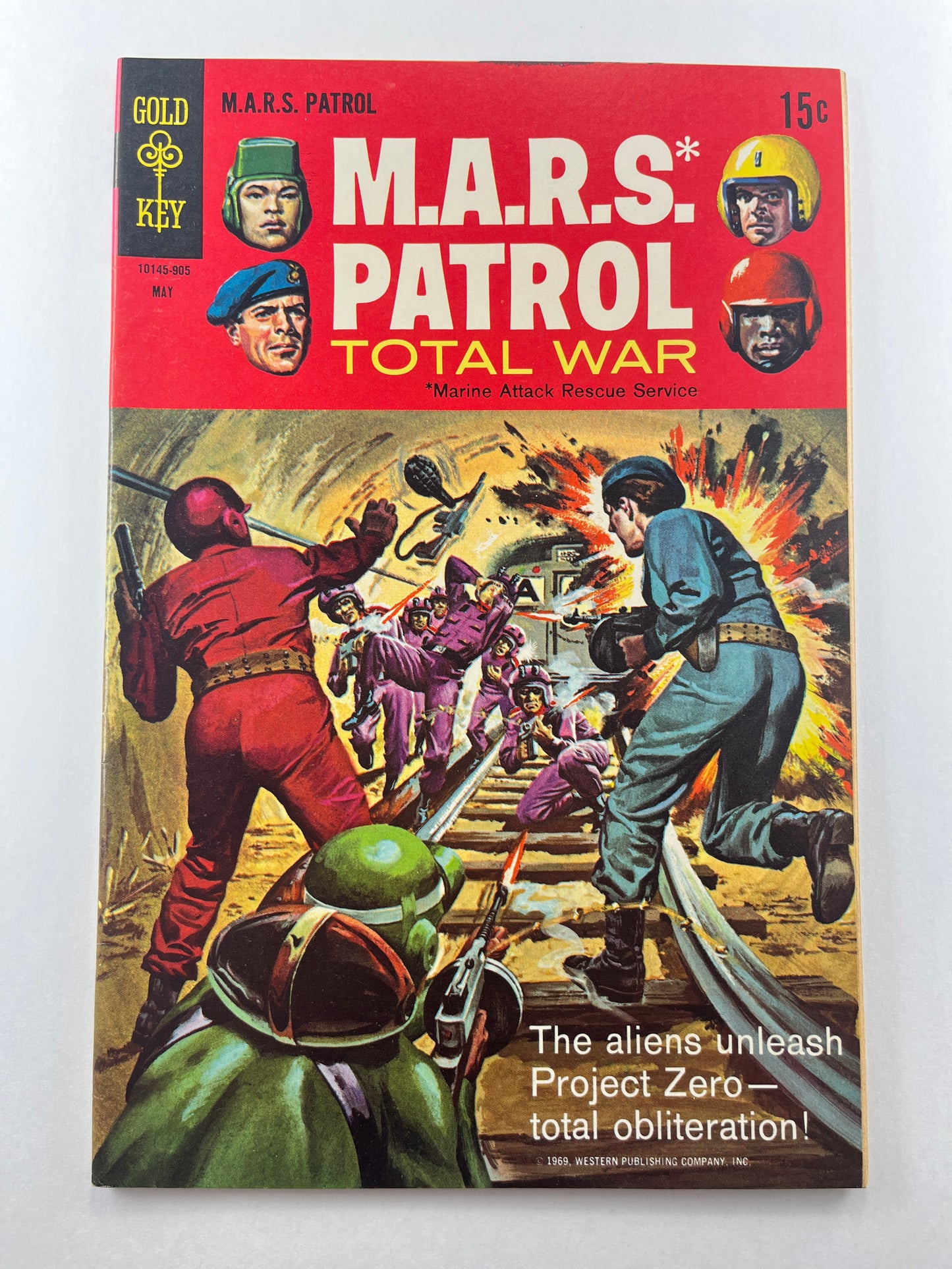 M.A.R.S. Patrol Total War #3-10 Set (1966-1969)
