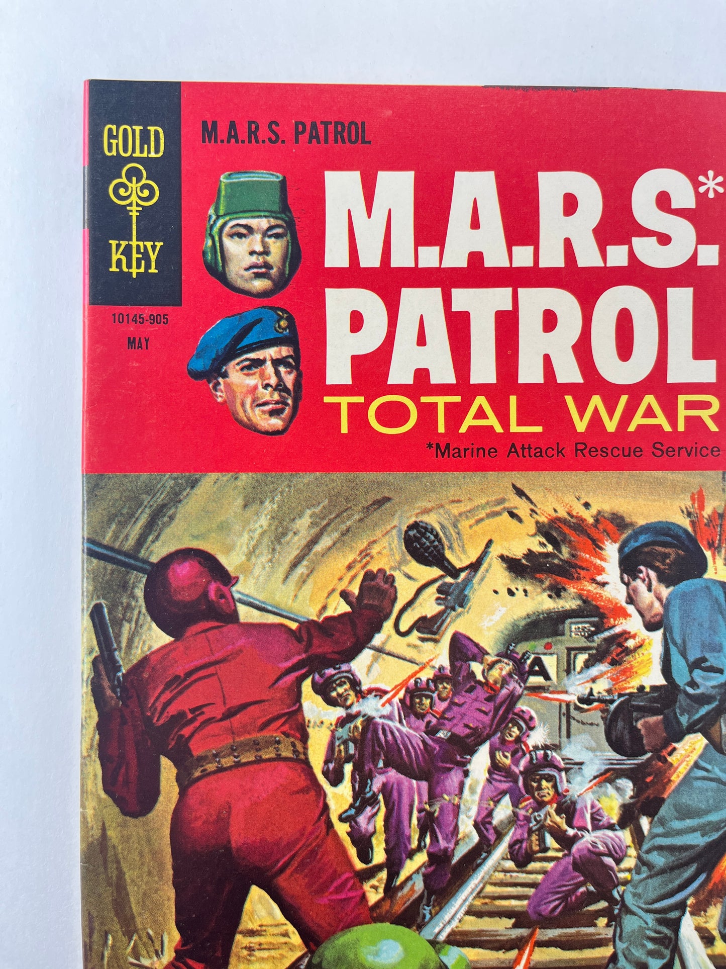 M.A.R.S. Patrol Total War #3-10 Set (1966-1969)