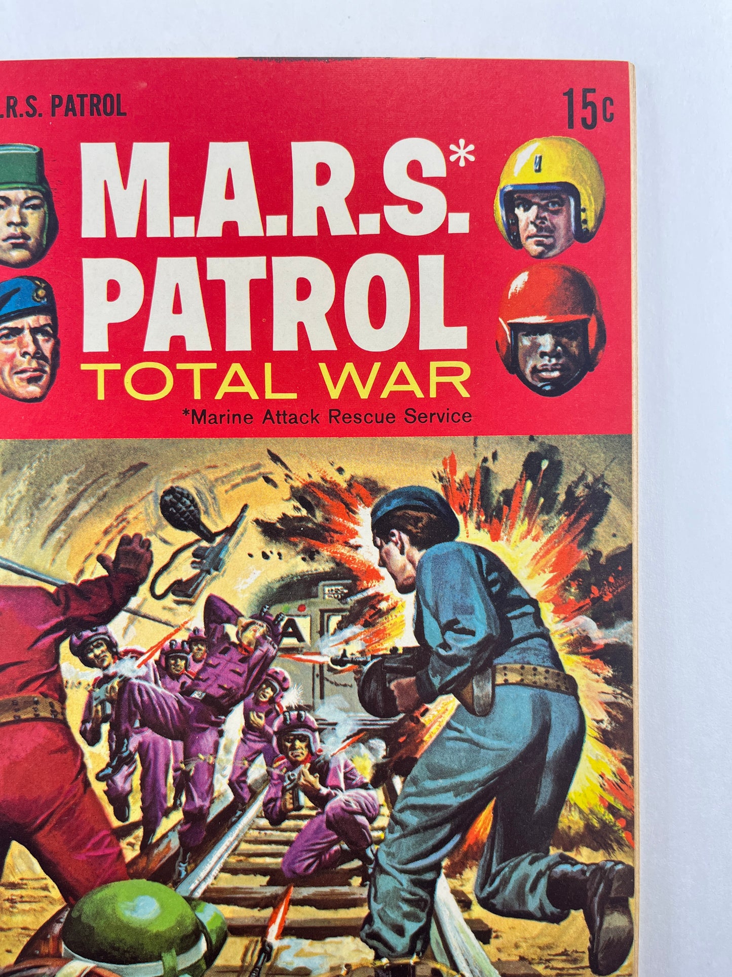 M.A.R.S. Patrol Total War #3-10 Set (1966-1969)