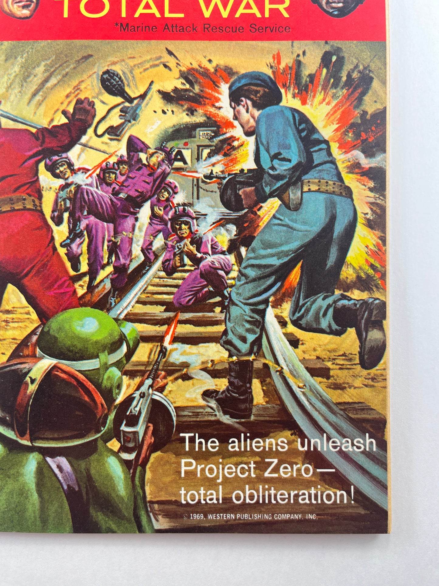M.A.R.S. Patrol Total War #3-10 Set (1966-1969)