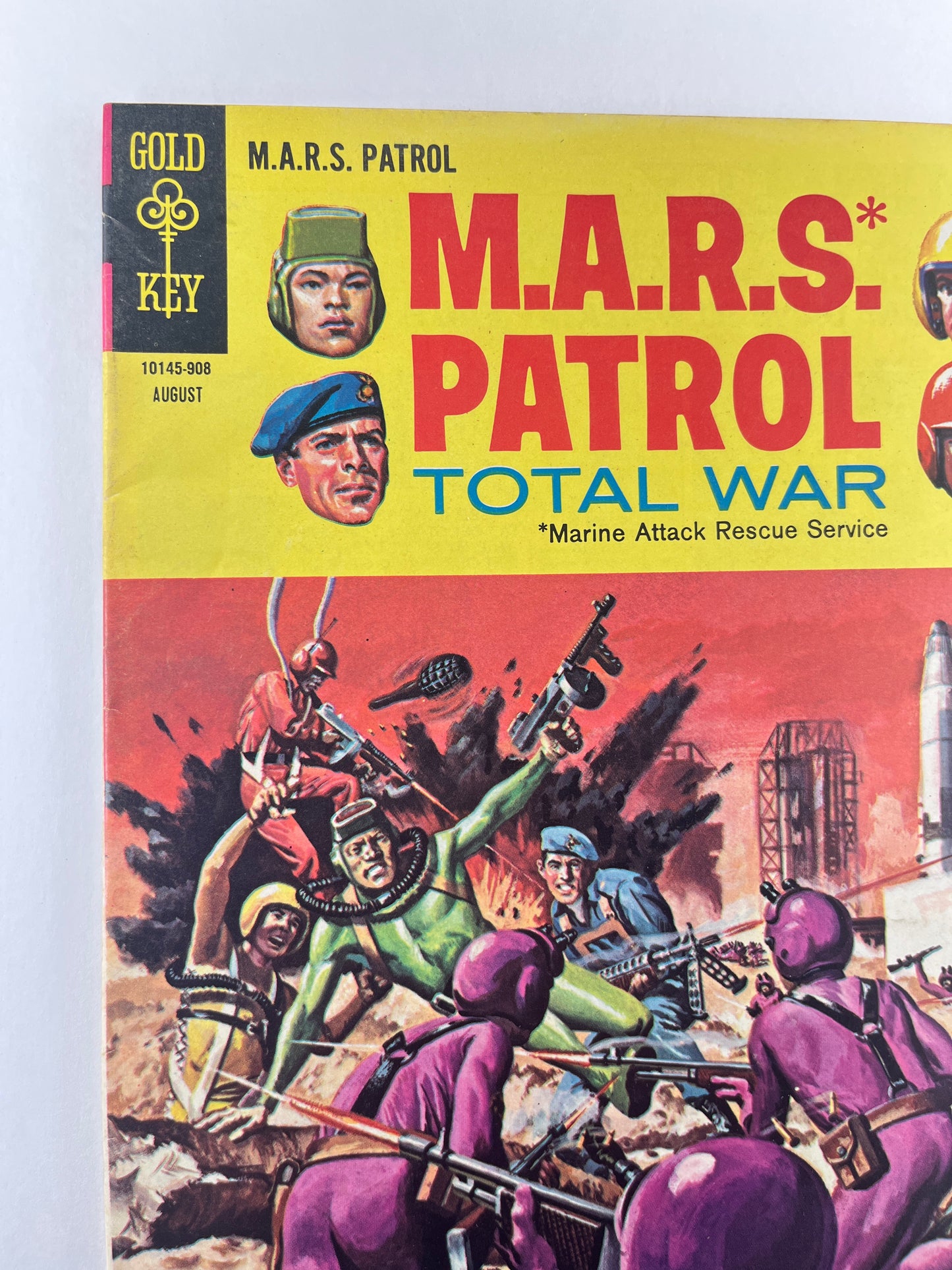 M.A.R.S. Patrol Total War #3-10 Set (1966-1969)