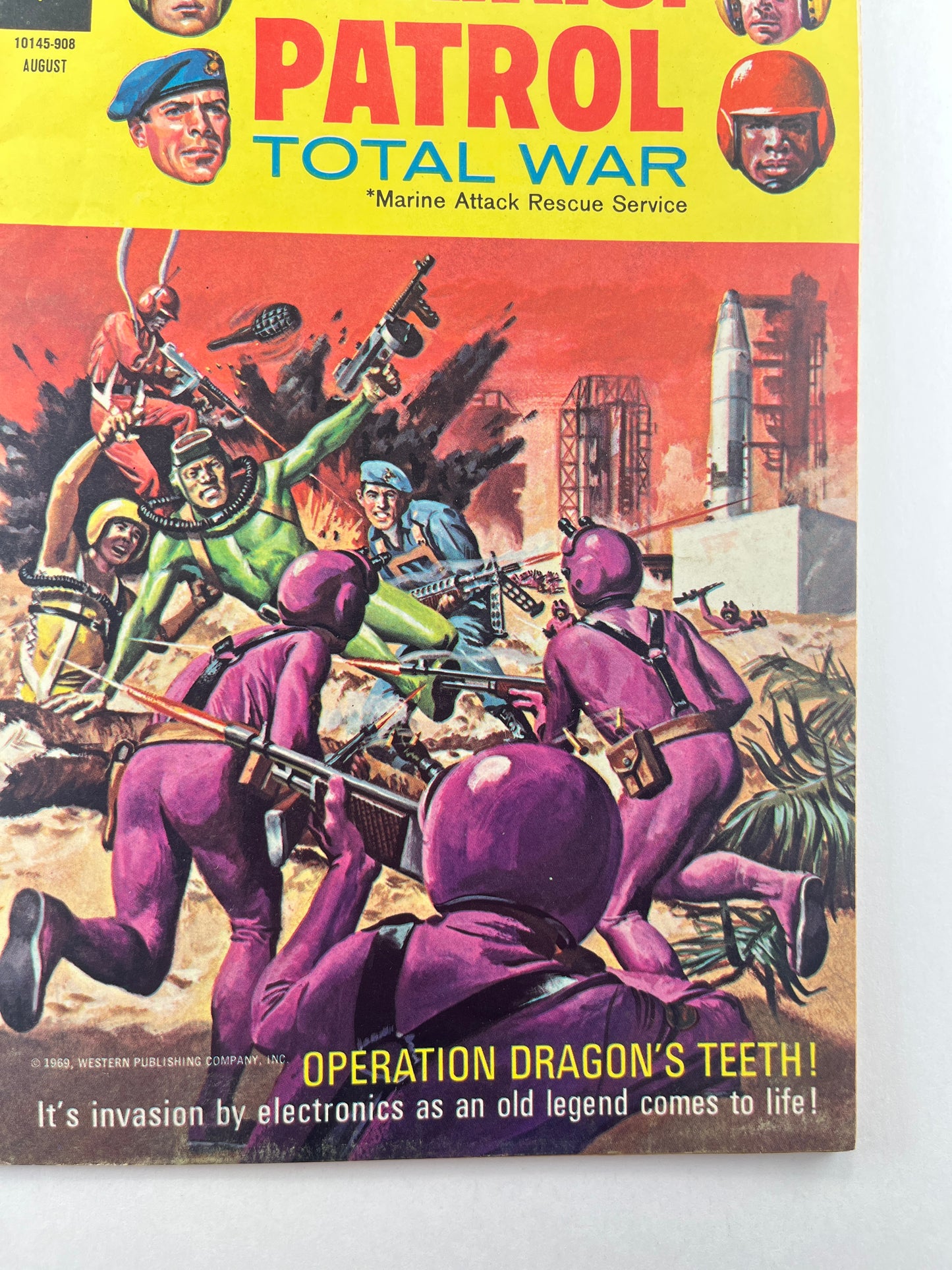 M.A.R.S. Patrol Total War #3-10 Set (1966-1969)