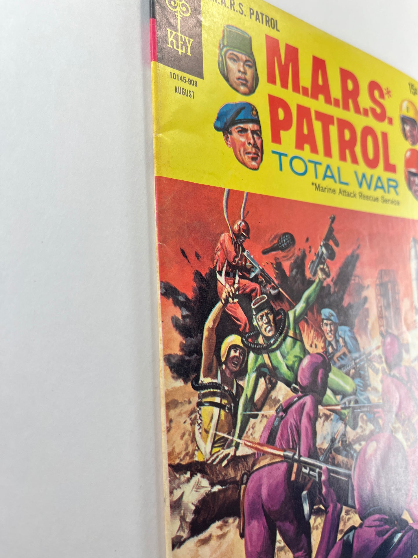 M.A.R.S. Patrol Total War #3-10 Set (1966-1969)