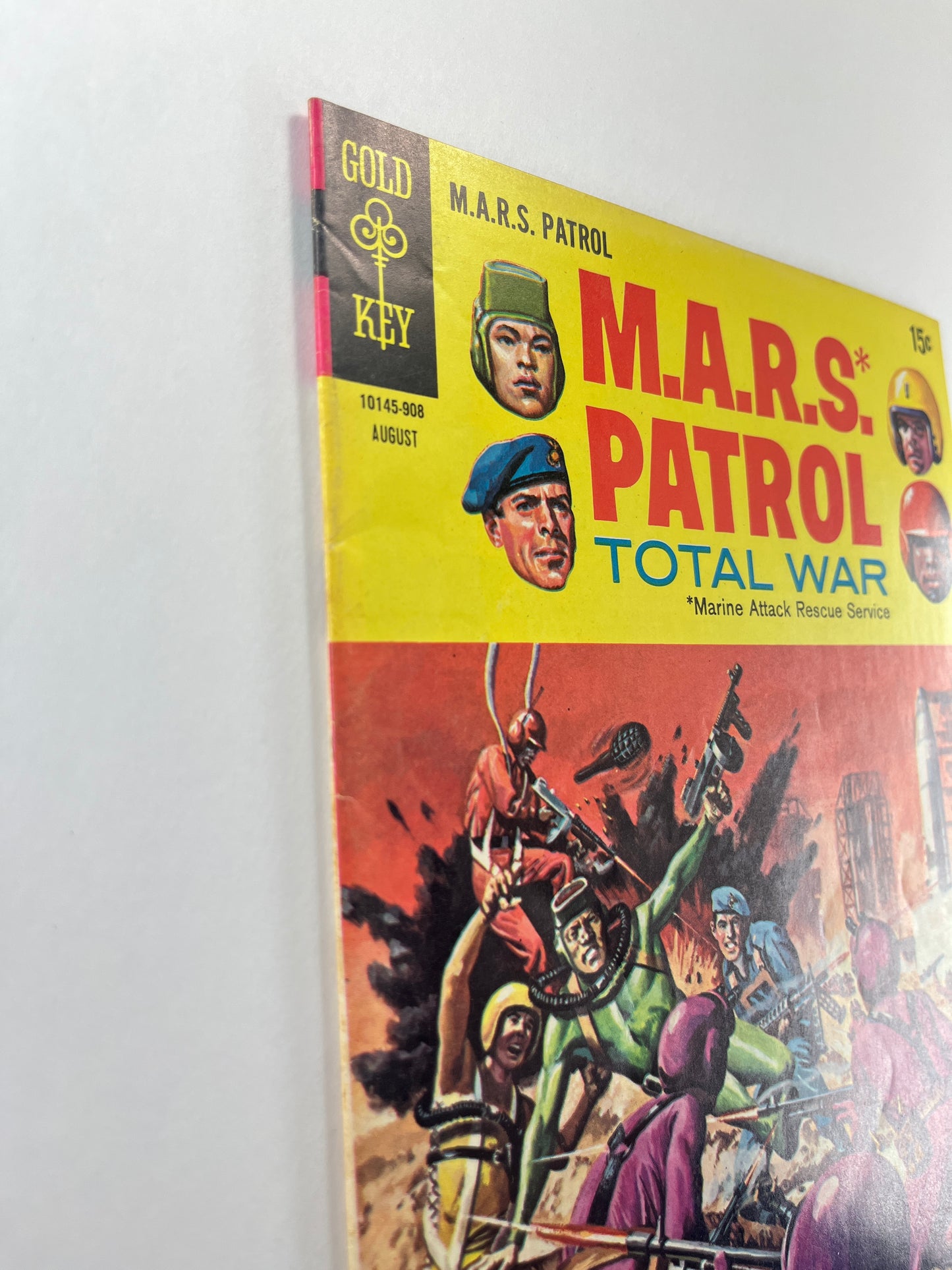 M.A.R.S. Patrol Total War #3-10 Set (1966-1969)