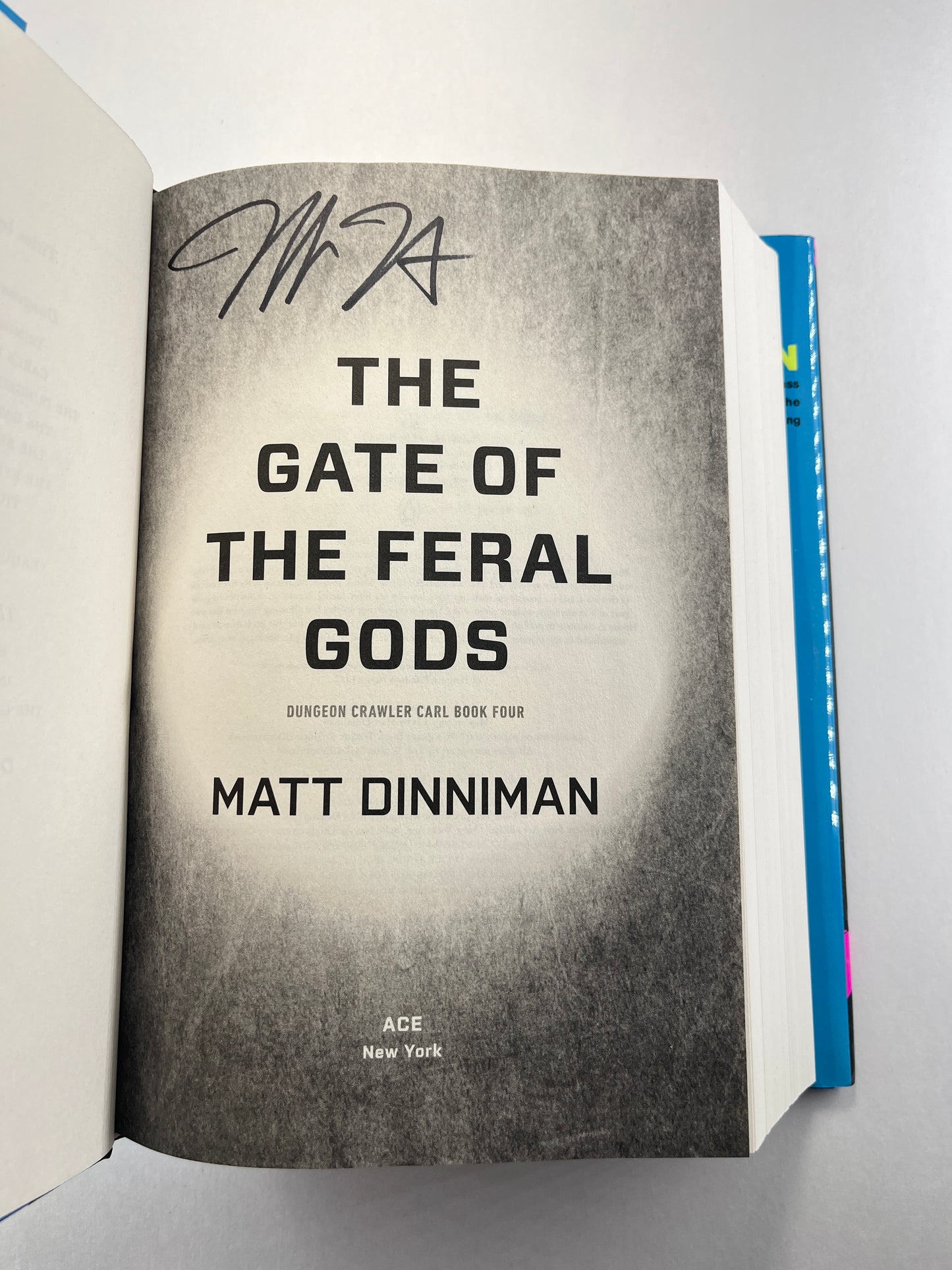 The Gate of the Feral Gods (12th print) (Signed by Jeff Hays, Narrator of Dungeon Crawler Carl)