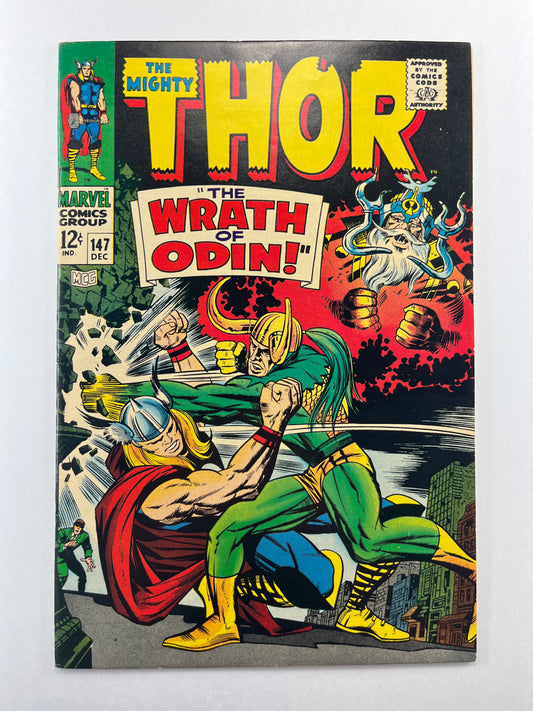Thor #147 (Dec 1967) PRINT ERROR NEVER RECEIVED BOTTOM STAPLE