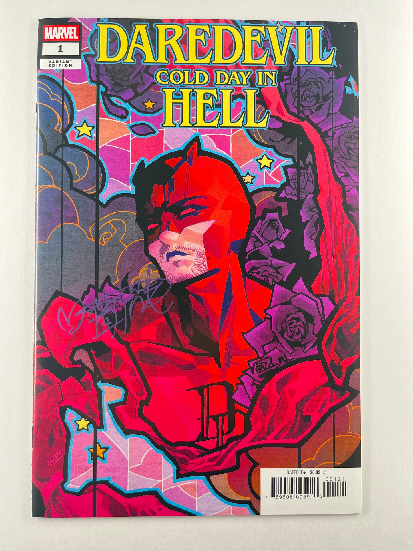 Daredevil: Cold Day in Hell #1 Rose Besch Daredevil Variant (Signed by Rose Besch)