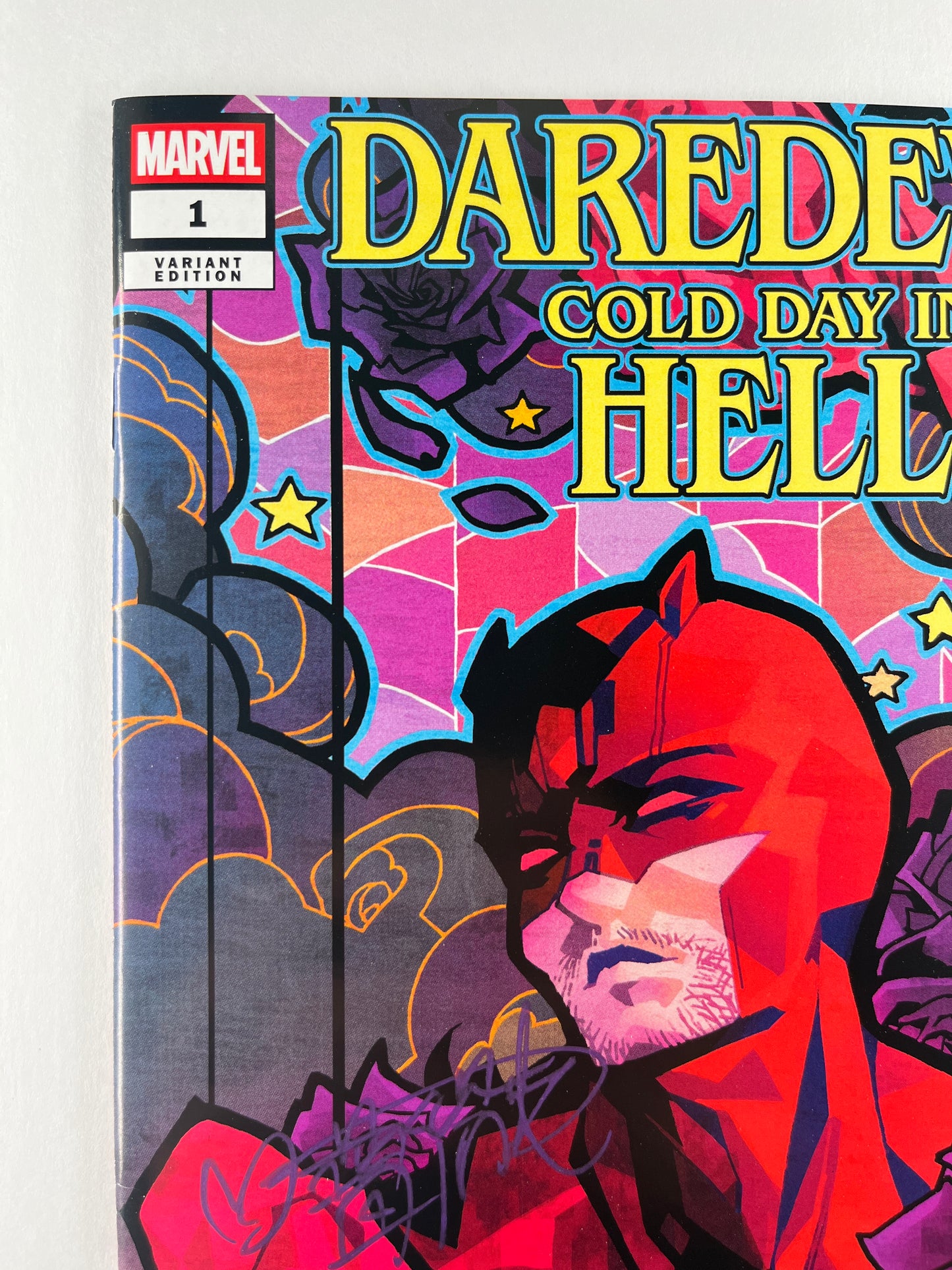 Daredevil: Cold Day in Hell #1 Rose Besch Daredevil Variant (Signed by Rose Besch)