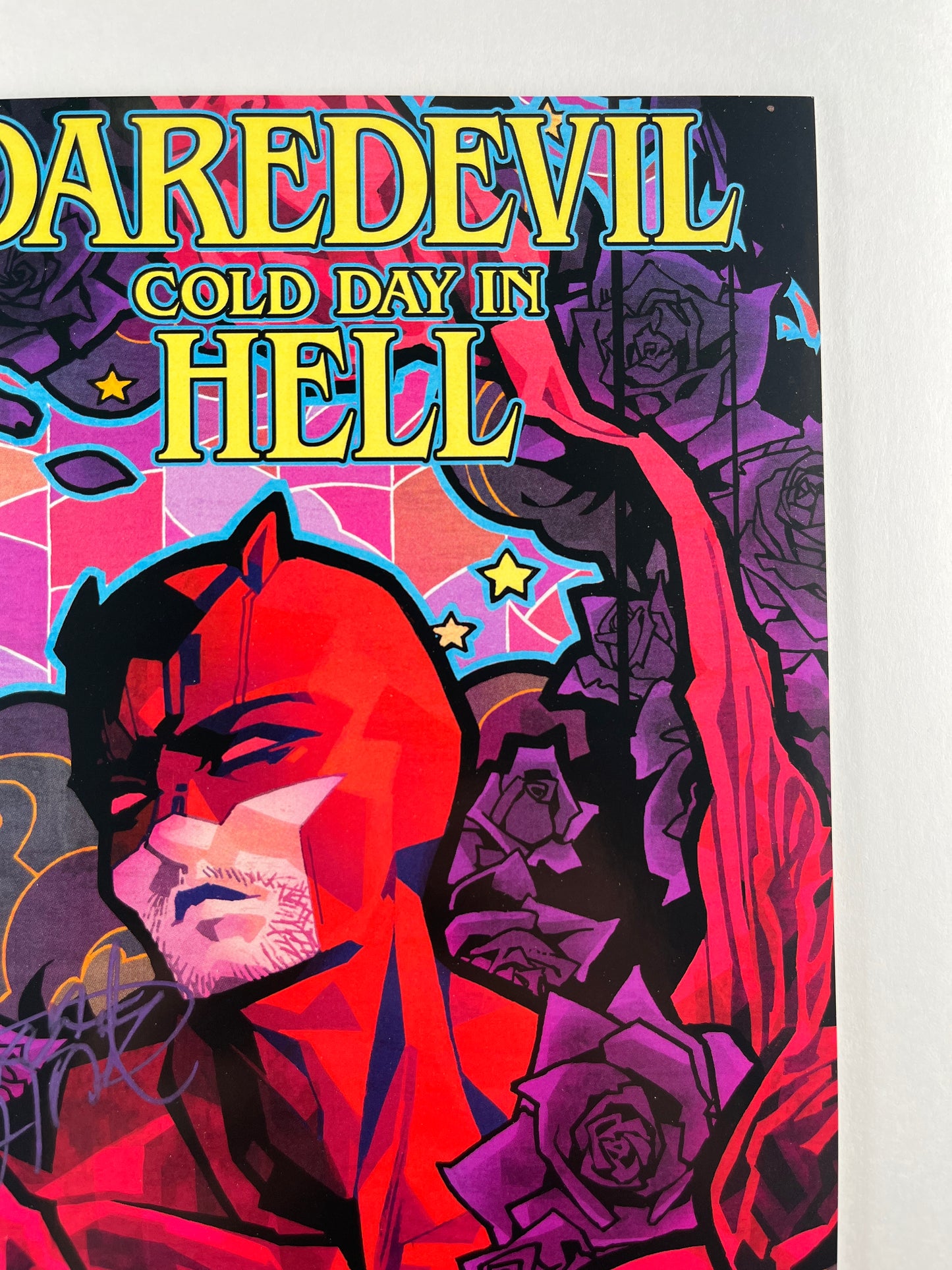 Daredevil: Cold Day in Hell #1 Rose Besch Daredevil Variant (Signed by Rose Besch)